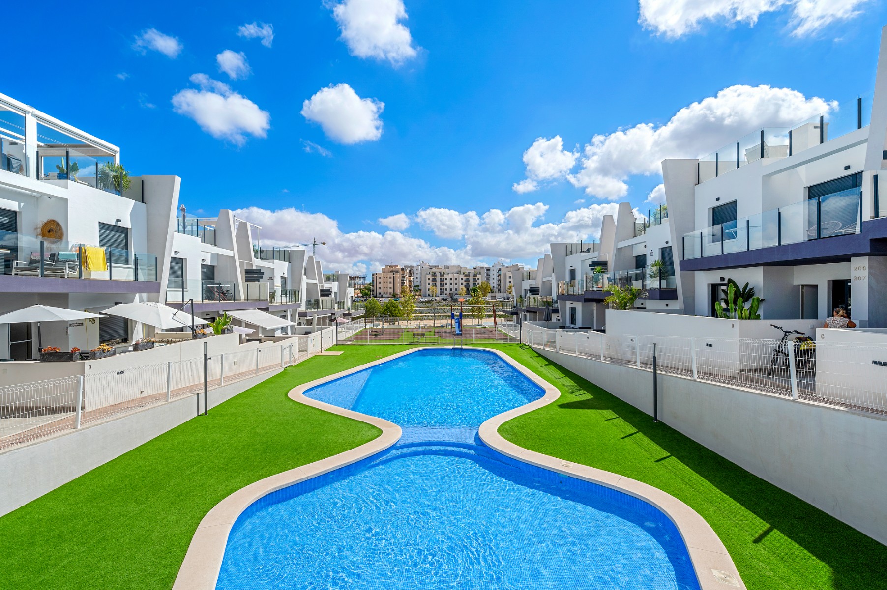 Bathroom in apartment for sale in San Miguel de Salinas
