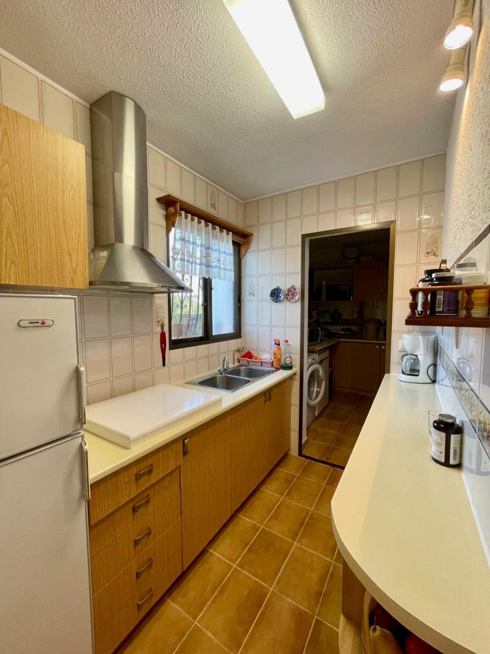 Pool area in villa for sale in Benidorm