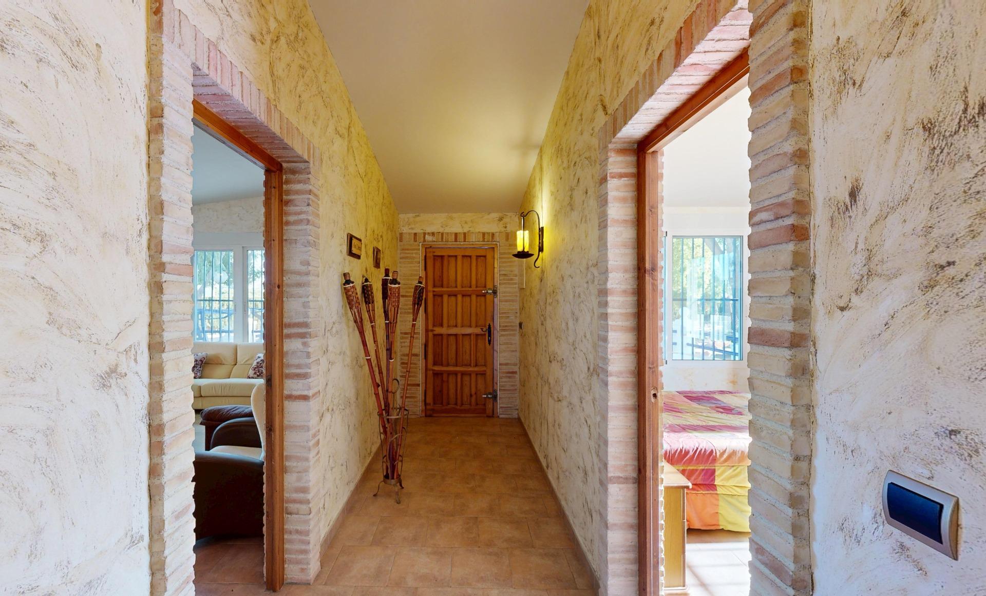 Master bedroom in villa for sale in Orihuela