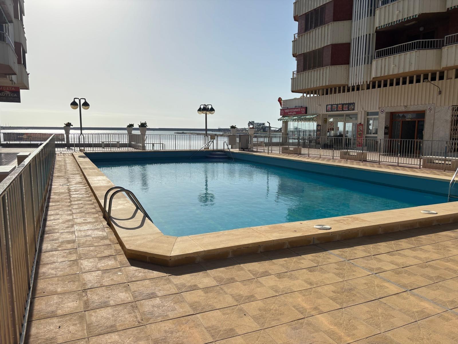 Master bedroom in penthouse for sale in Torrevieja