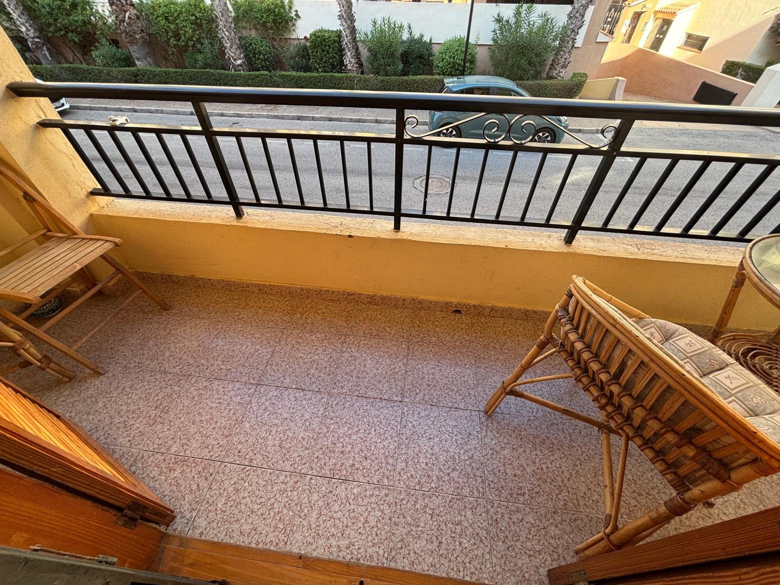 Pool area in apartment for sale in Torrevieja