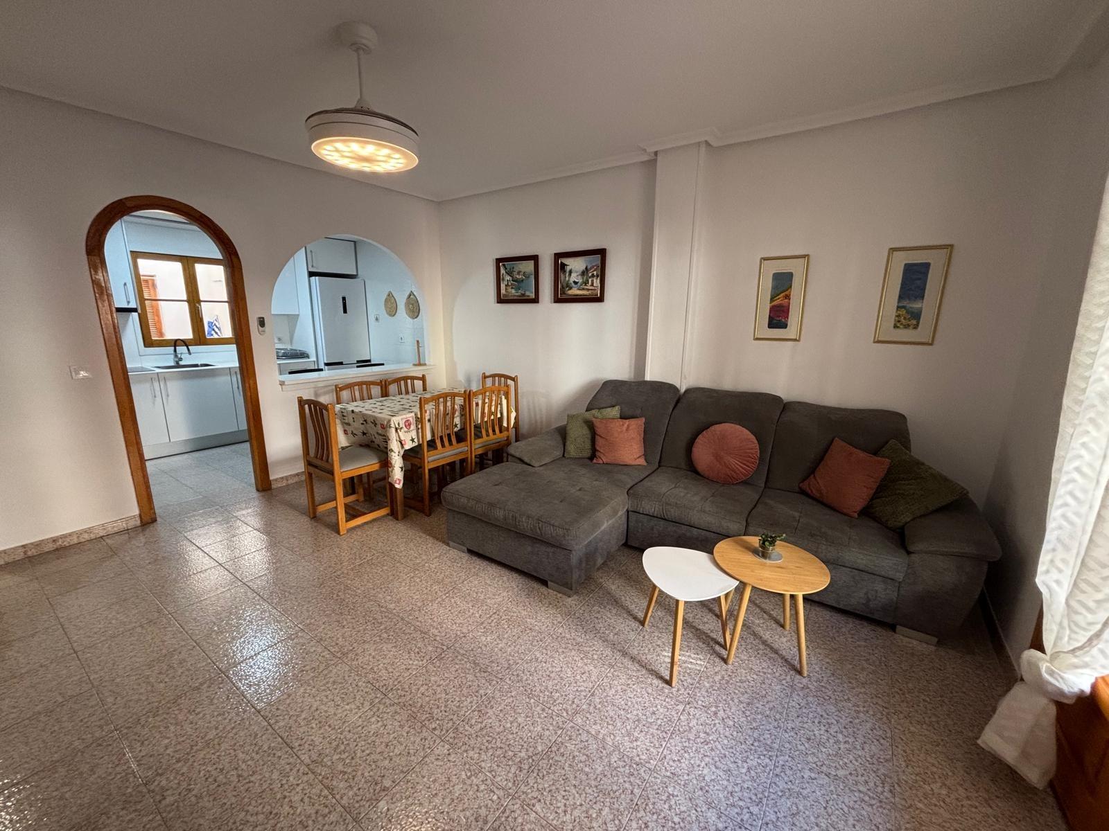 Garden in apartment for sale in Torrevieja