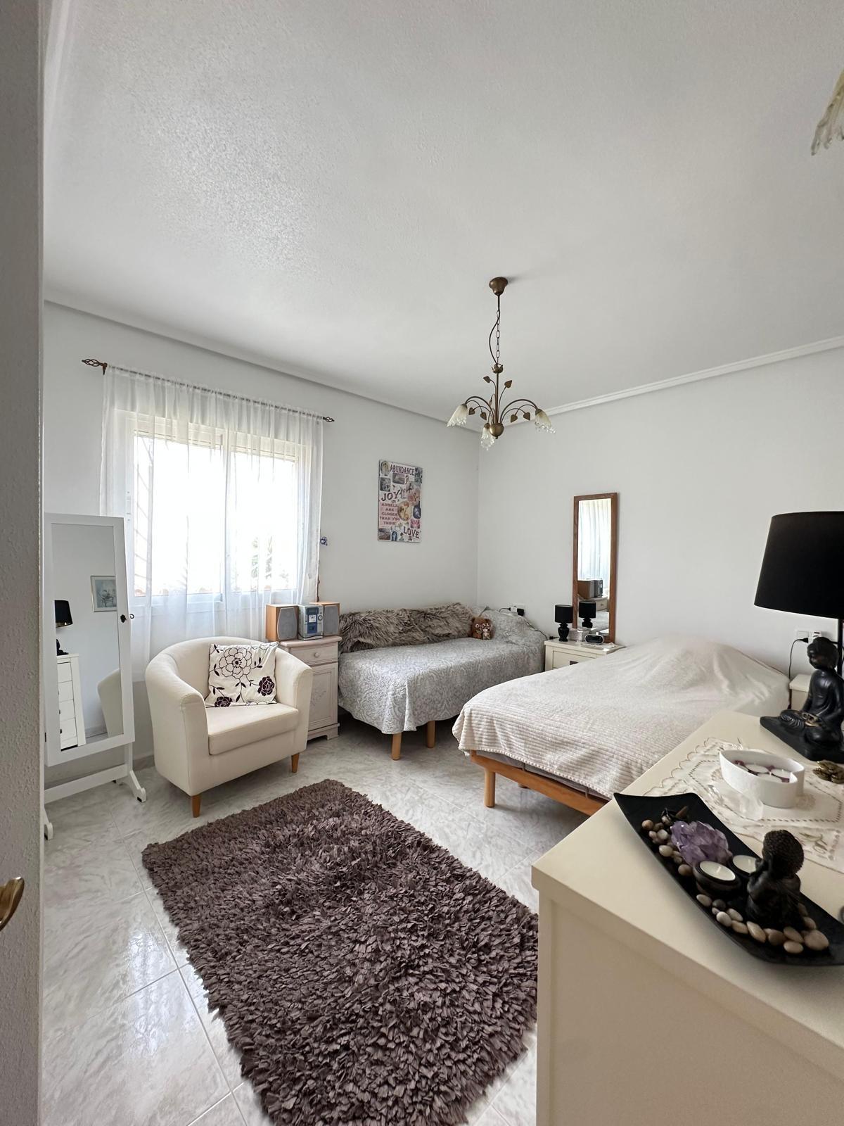 Master bedroom in villa for sale in Ciudad Quesada