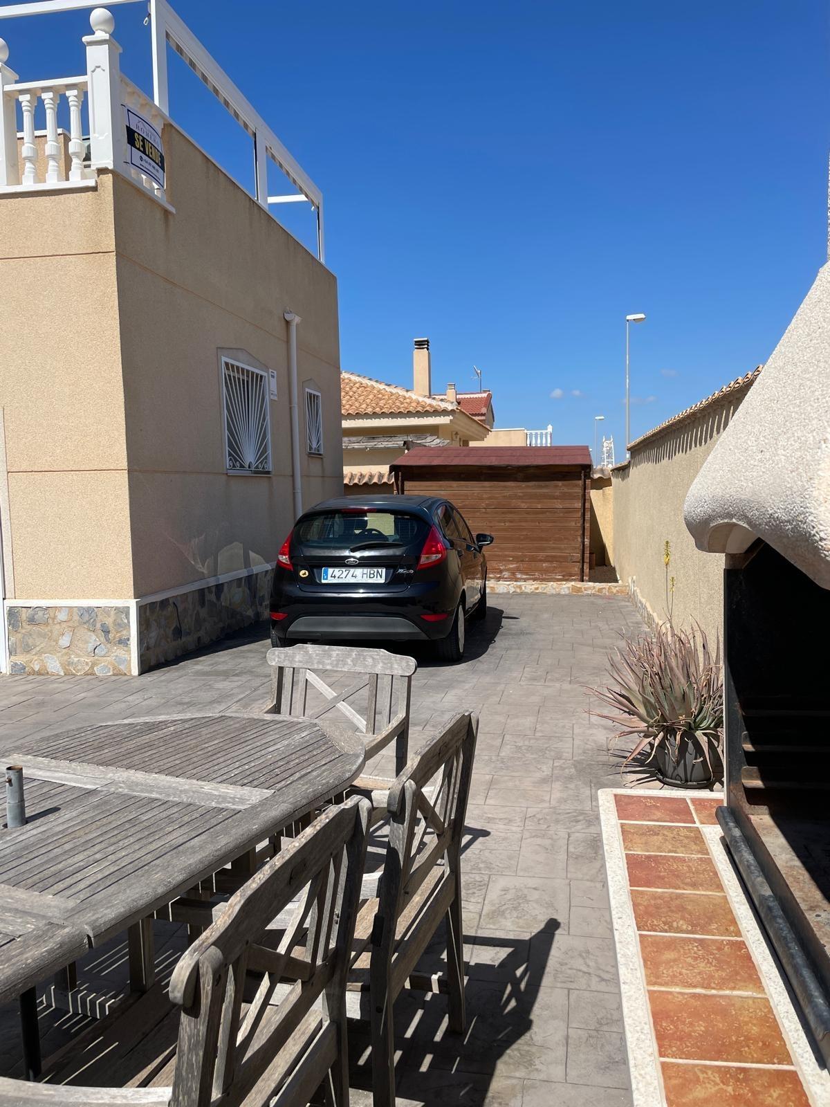 Pool area in villa for sale in Ciudad Quesada