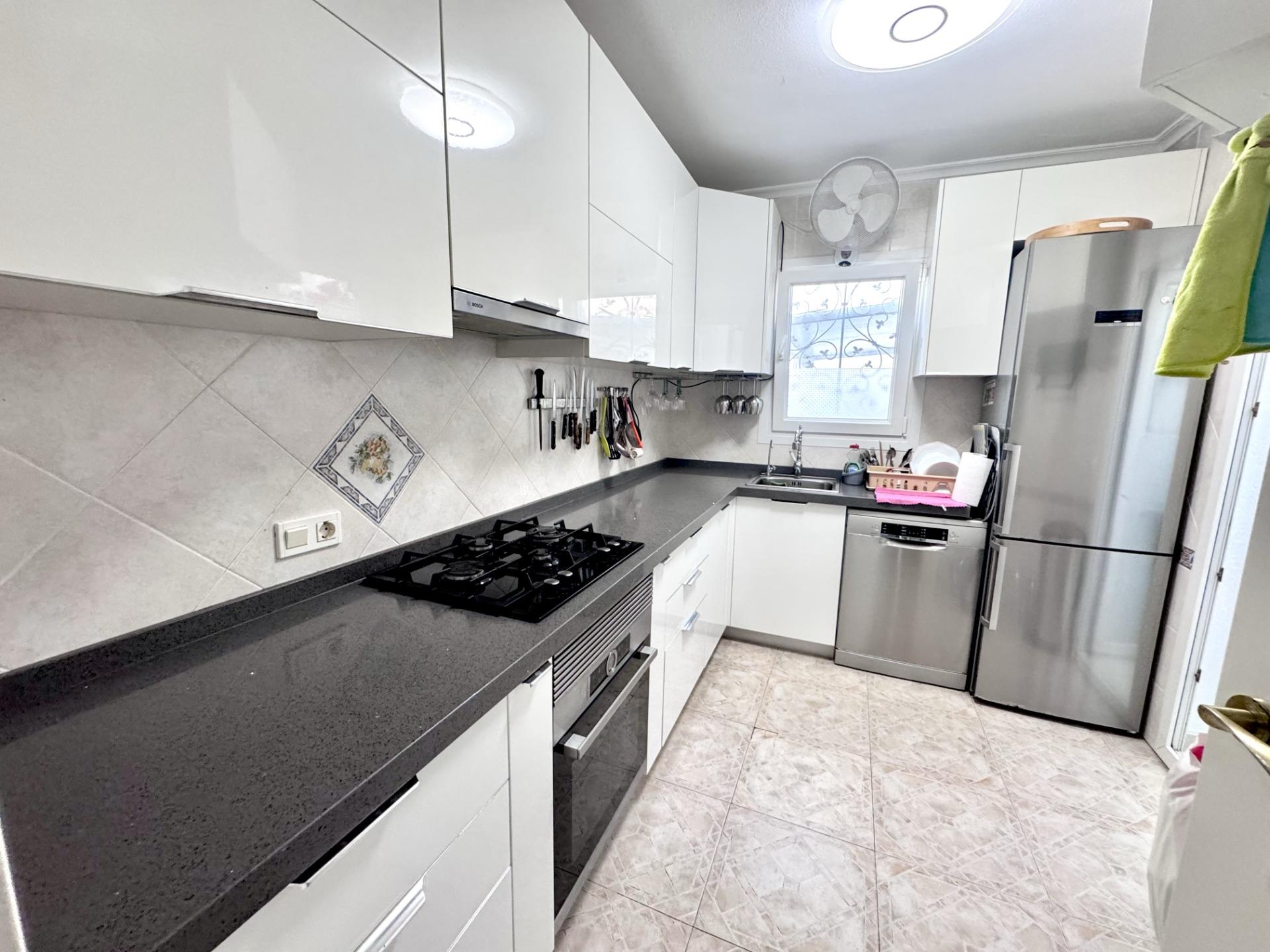 Pool area in terraced for sale in Orihuela Costa
