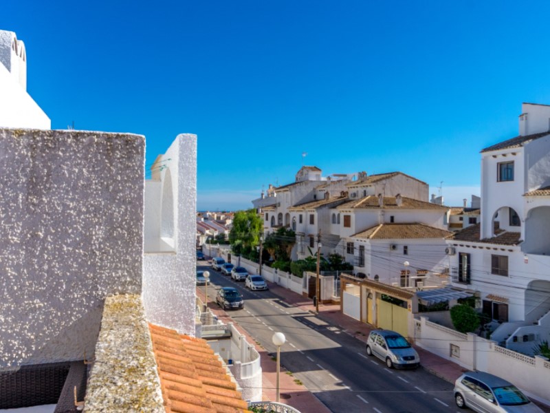 Exterior view in terraced for sale in Torrevieja