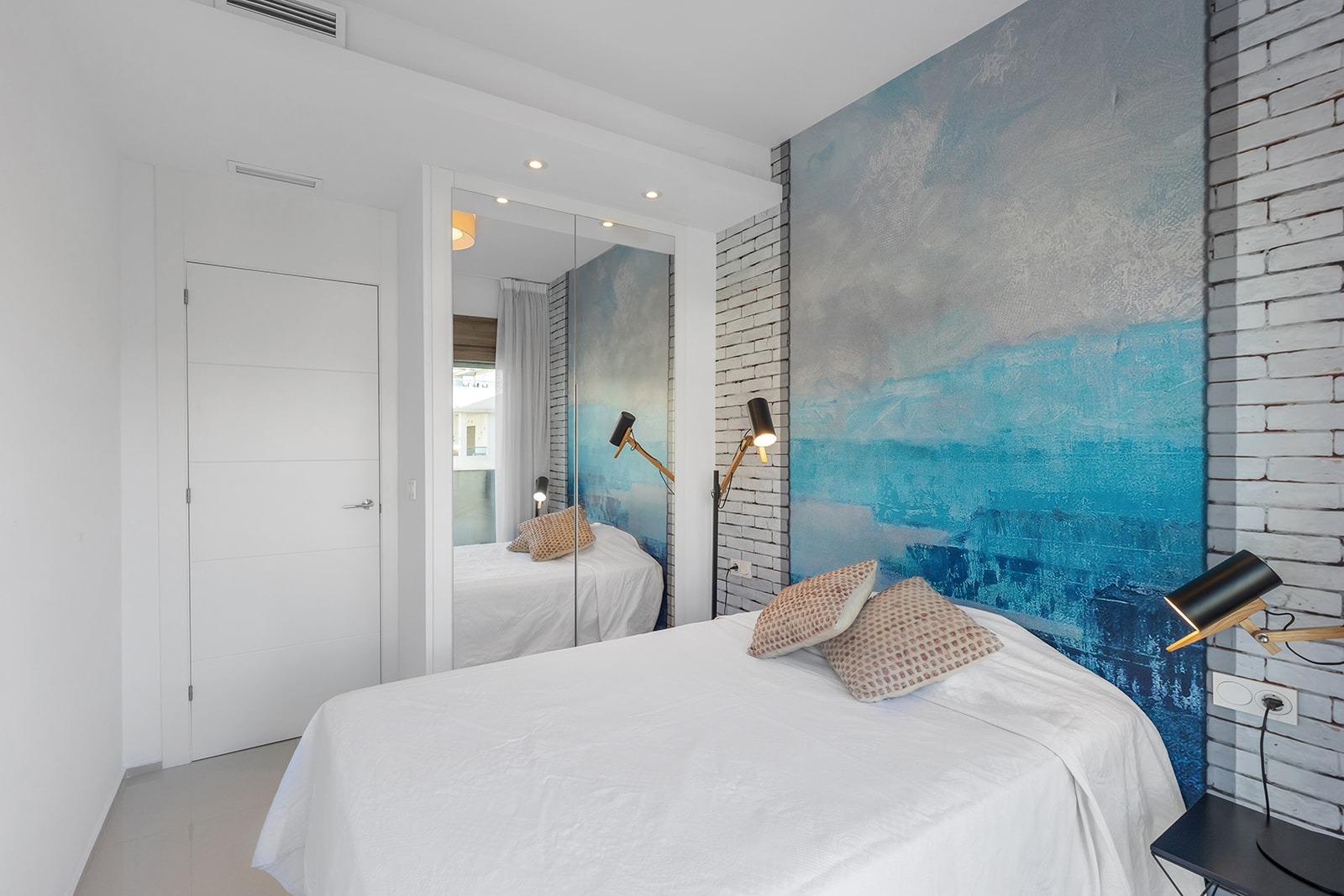Master bedroom in duplex for sale in Ciudad Quesada