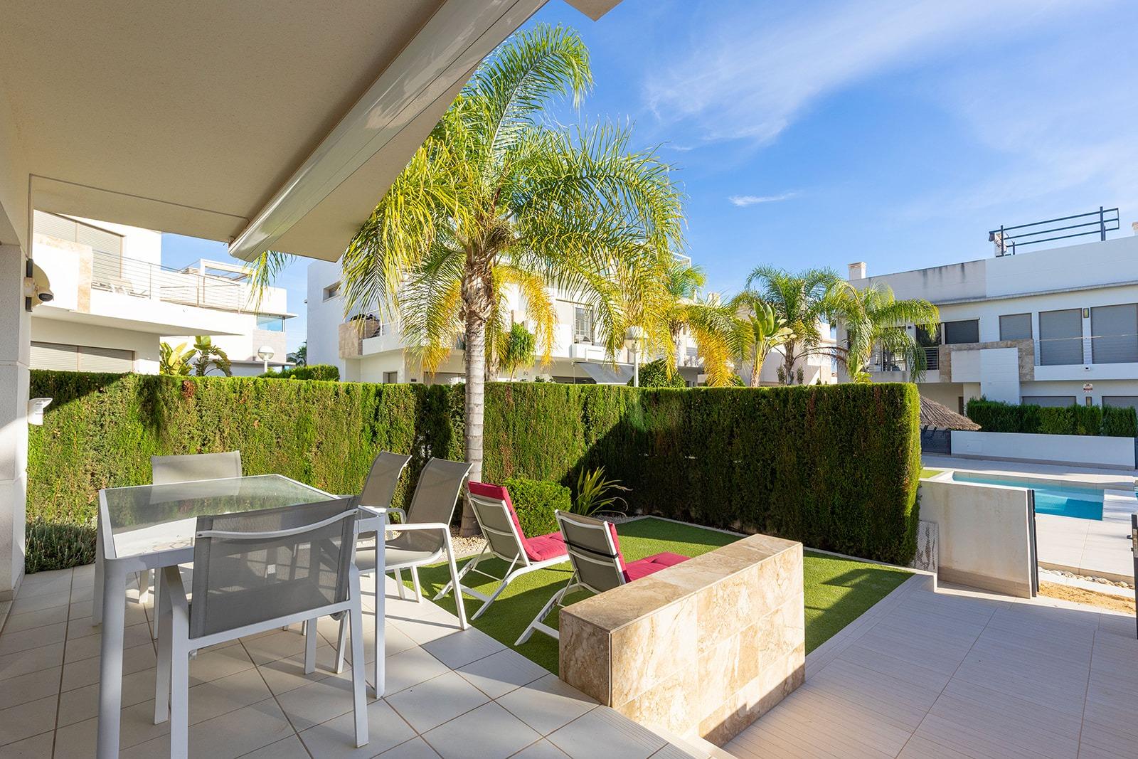 Dining area in duplex for sale in Ciudad Quesada