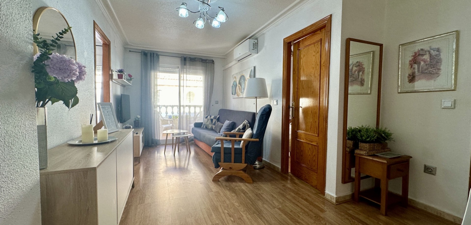 Garden in apartment for sale in Torrevieja