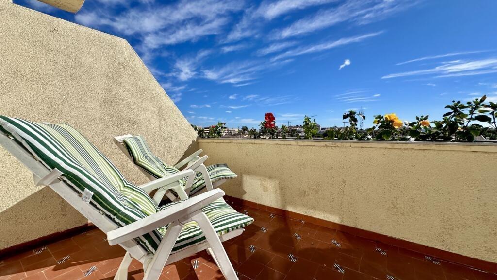 Living room in penthouse for sale in Torrevieja