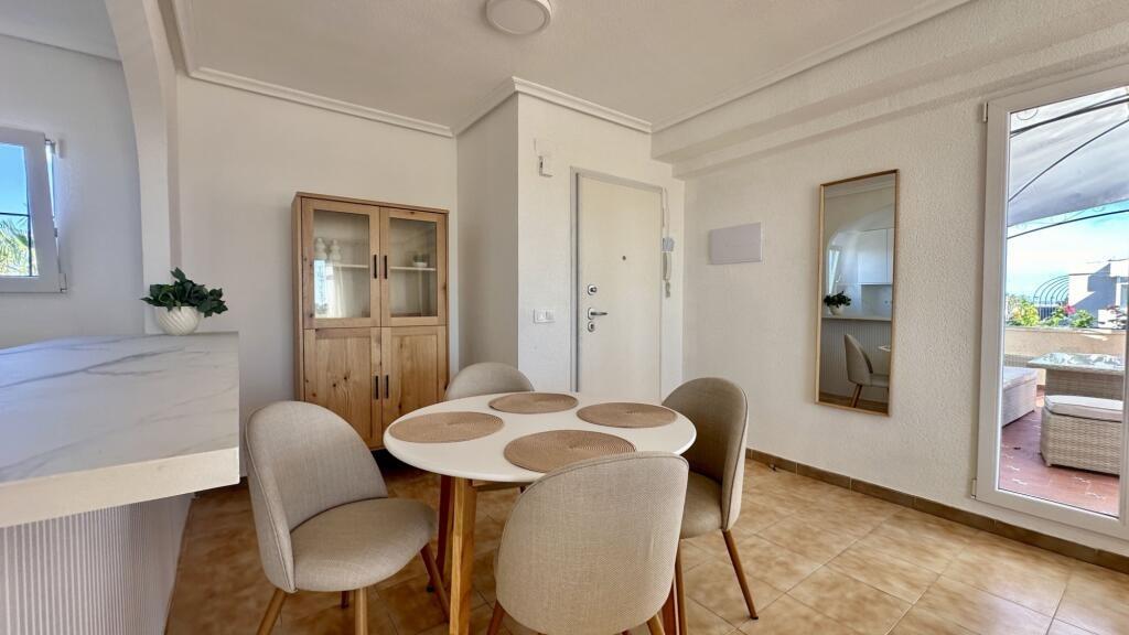 Garden in penthouse for sale in Torrevieja
