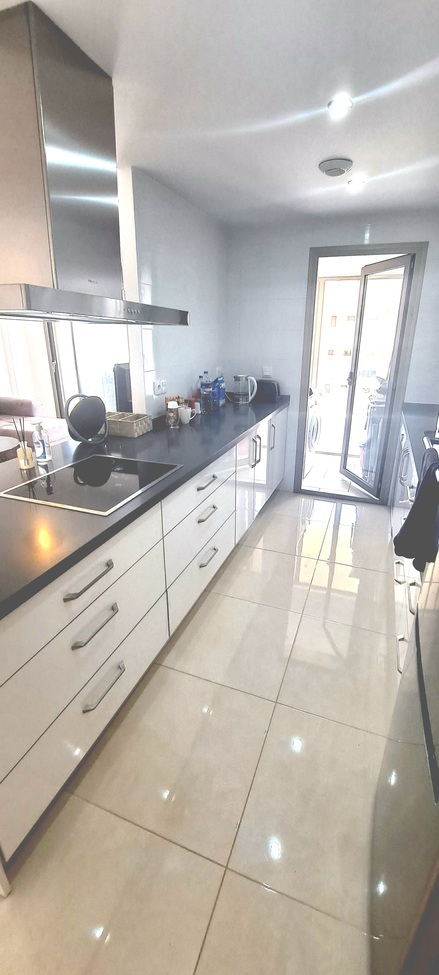 Master bedroom in apartment for sale in Los Dolses