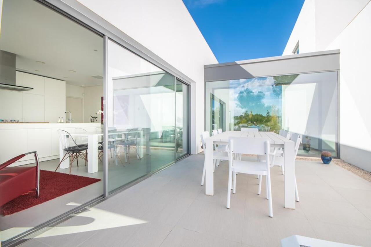 Pool area in villa for sale in Las Colinas Golf