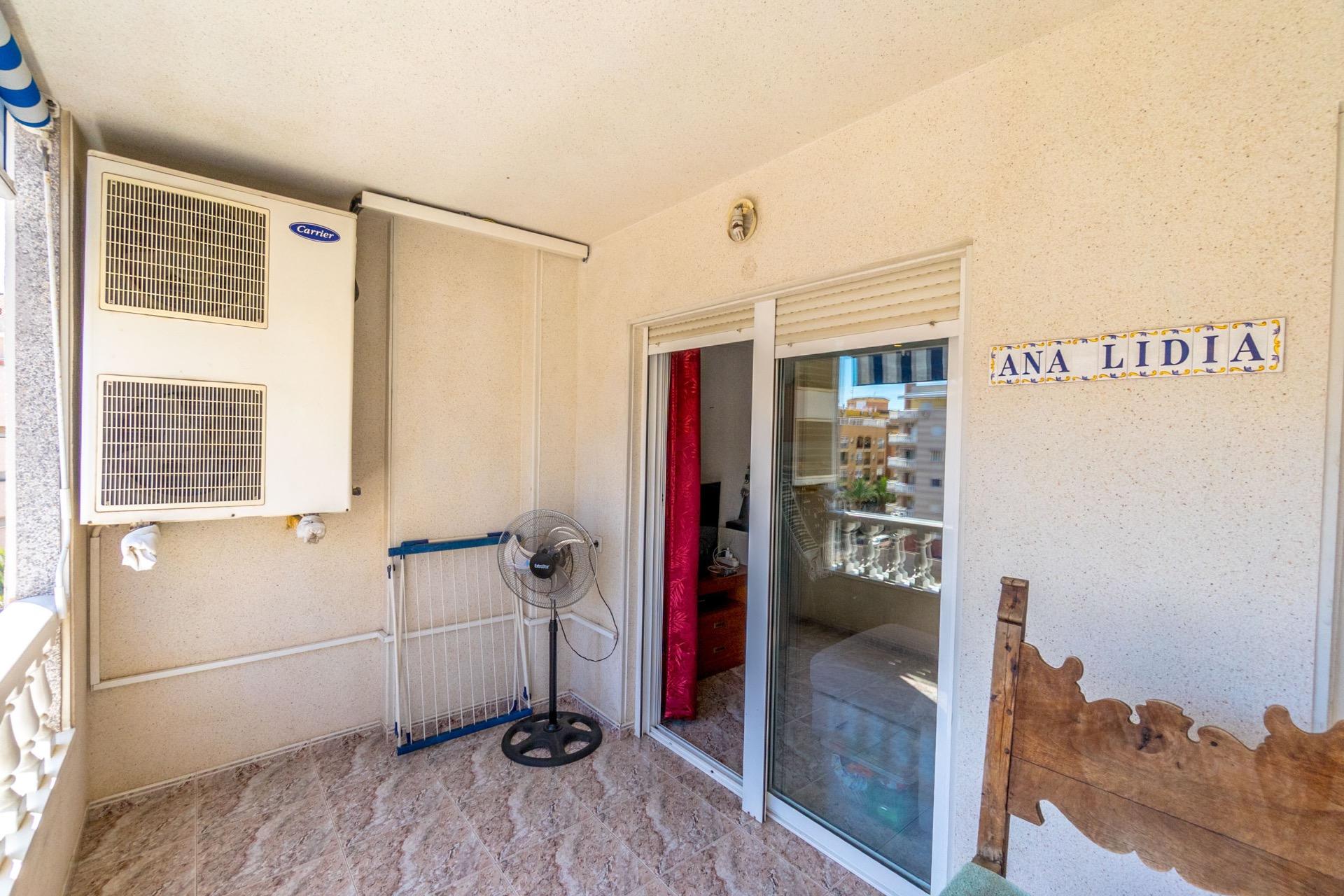 Pool area in apartment for sale in Torrevieja