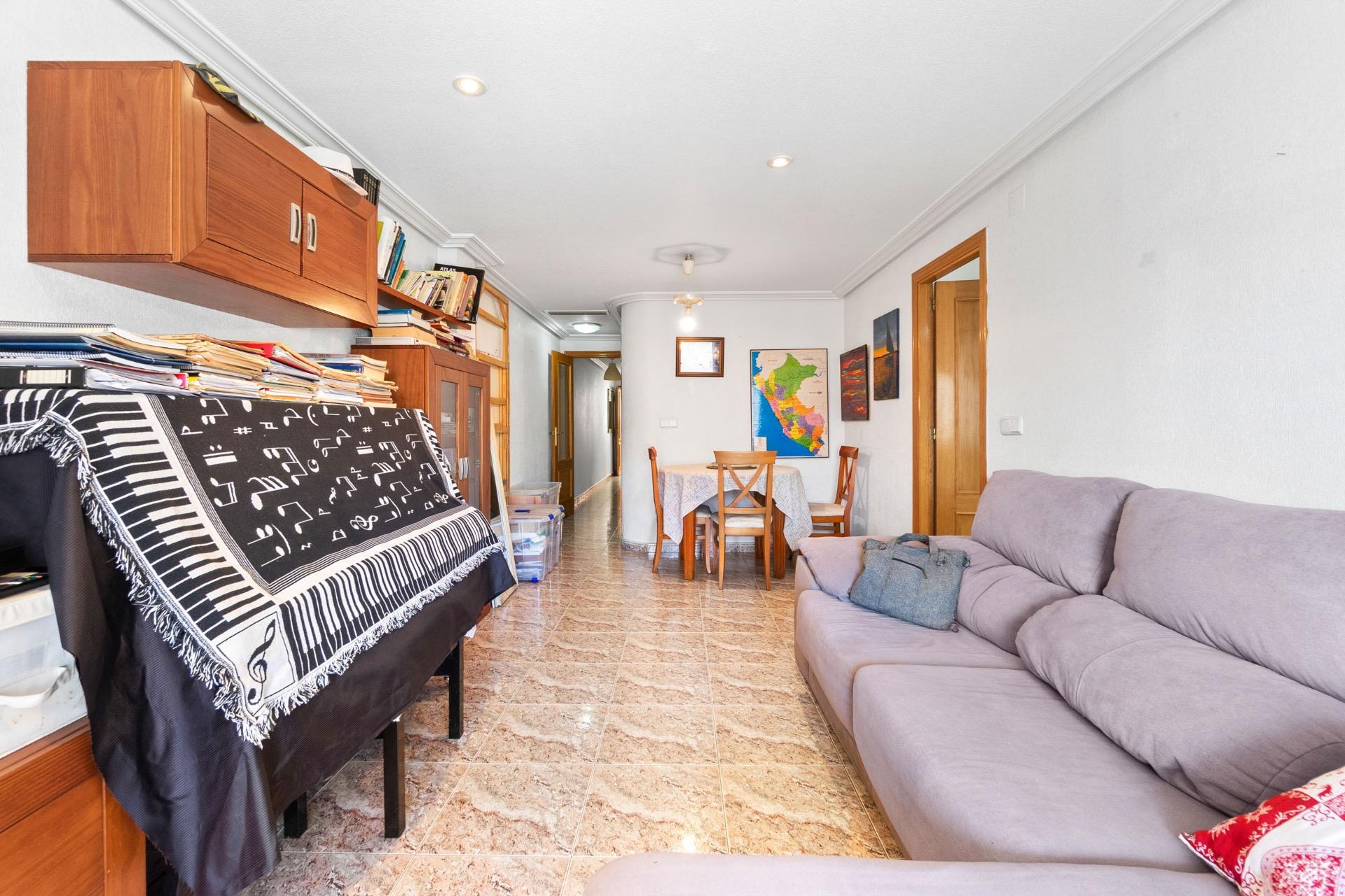 Pool area in apartment for sale in Torrevieja