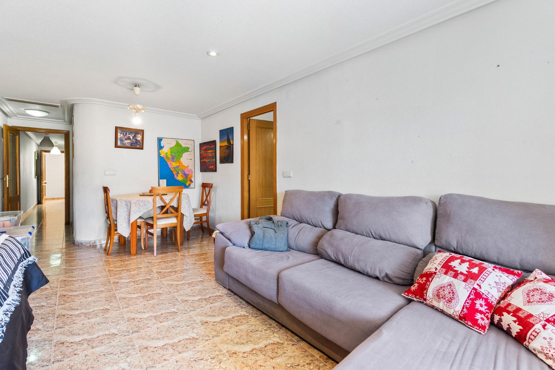 Garden in apartment for sale in Torrevieja