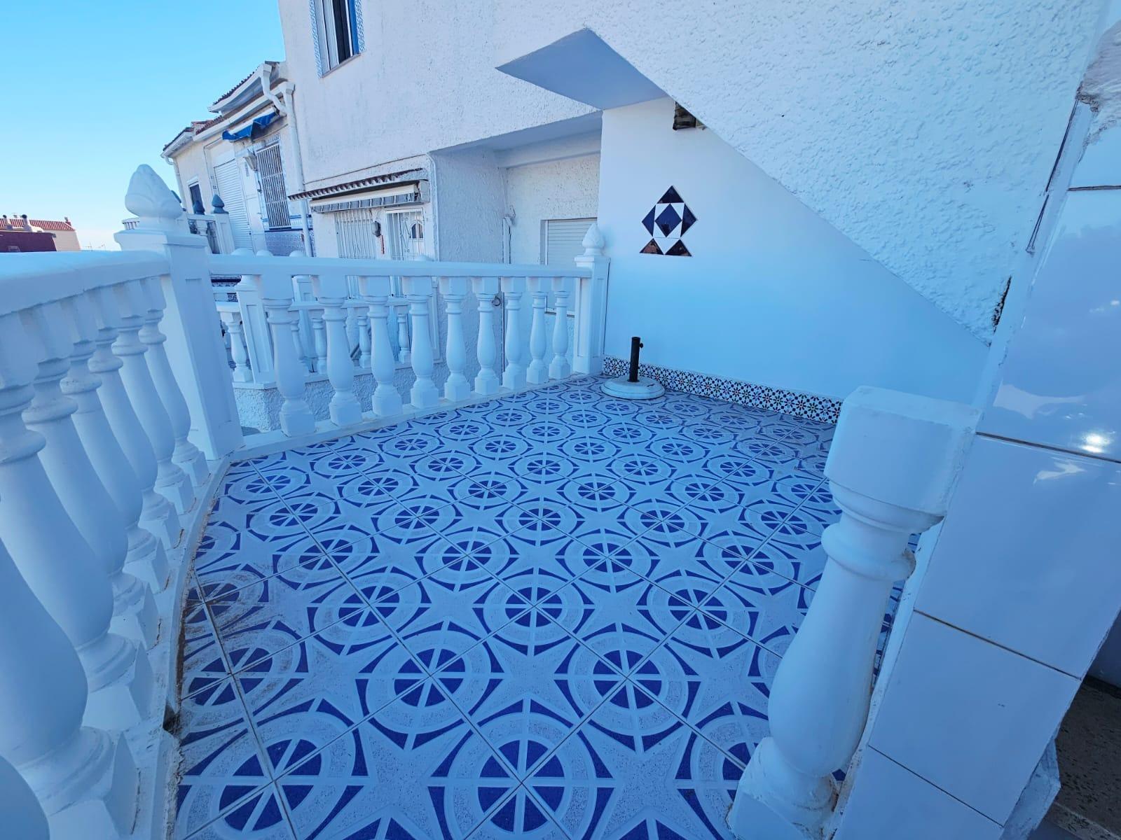 Terrace in duplex for sale in Torrevieja