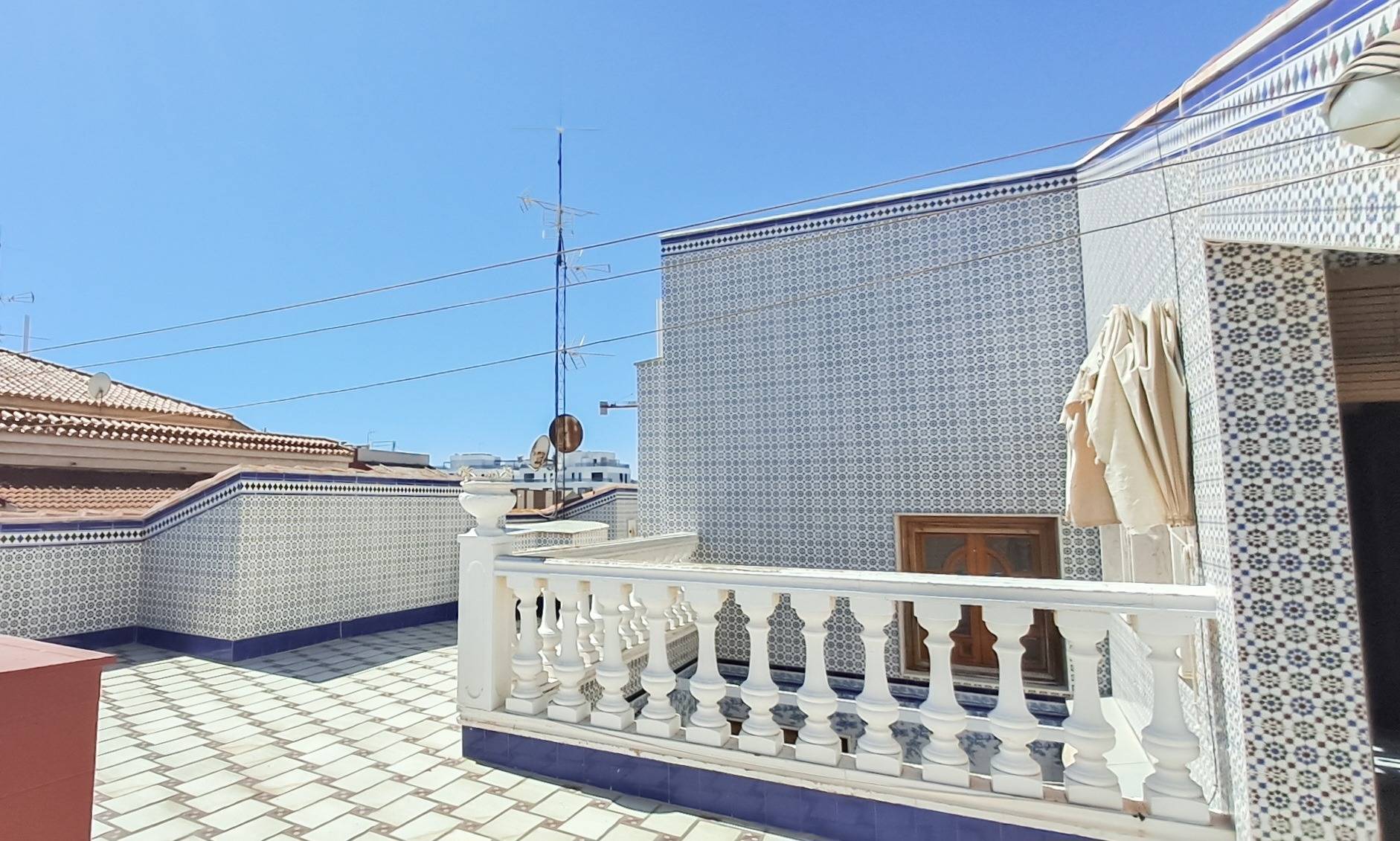 Pool area in apartment for sale in San Pedro del Pinatar
