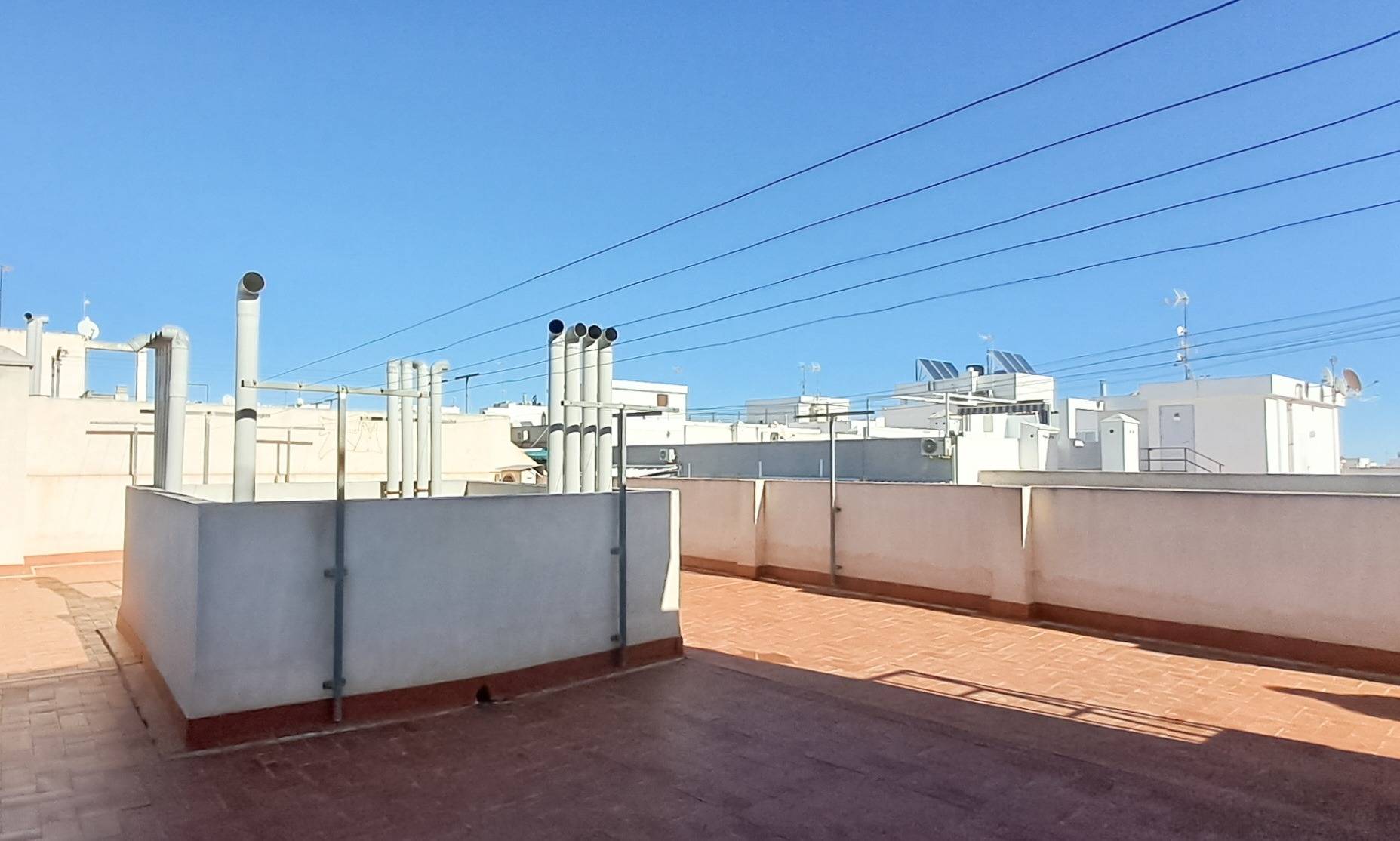 Garden in apartment for sale in Torrevieja