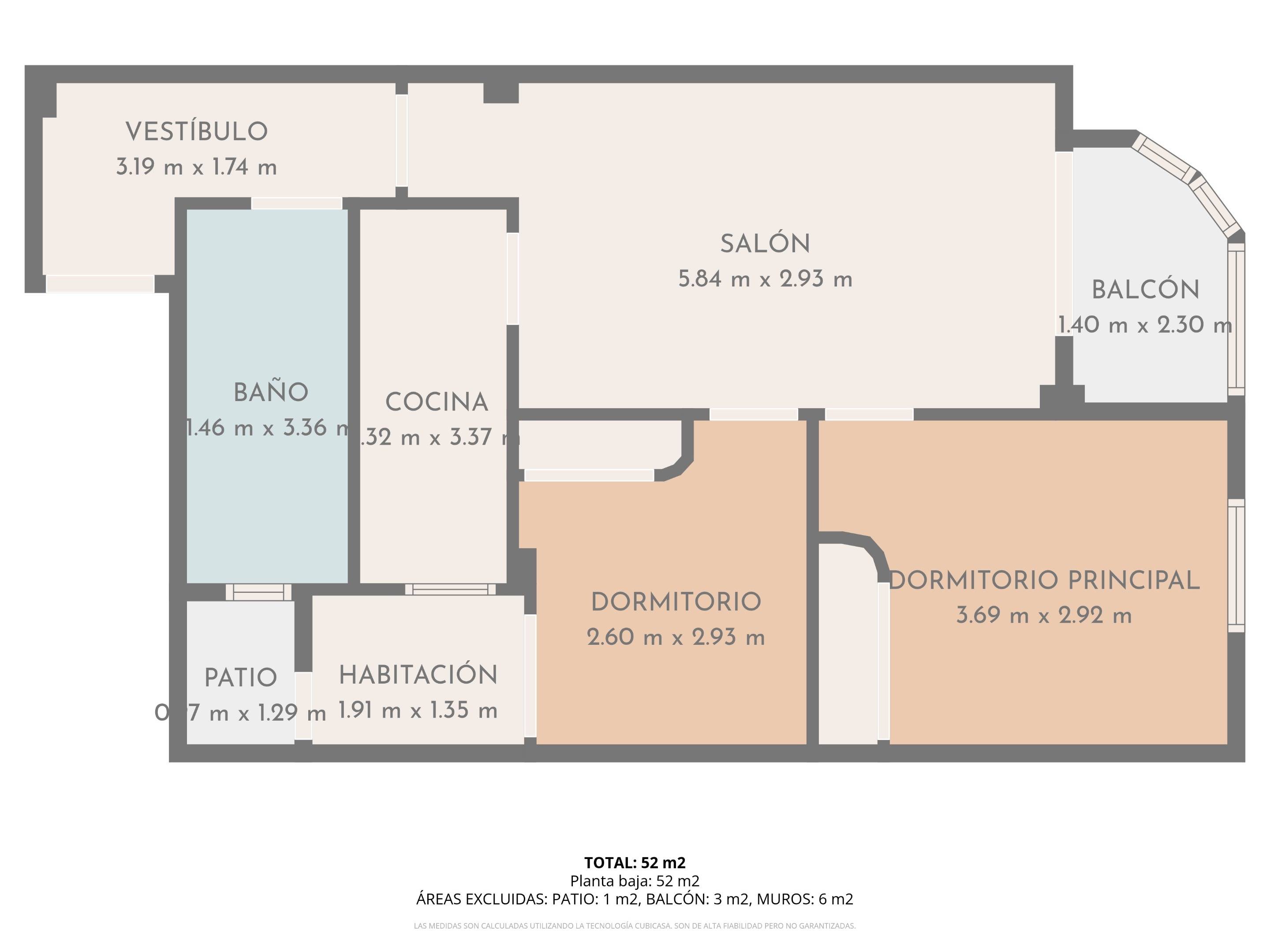 Living room in apartment for sale in Torrevieja