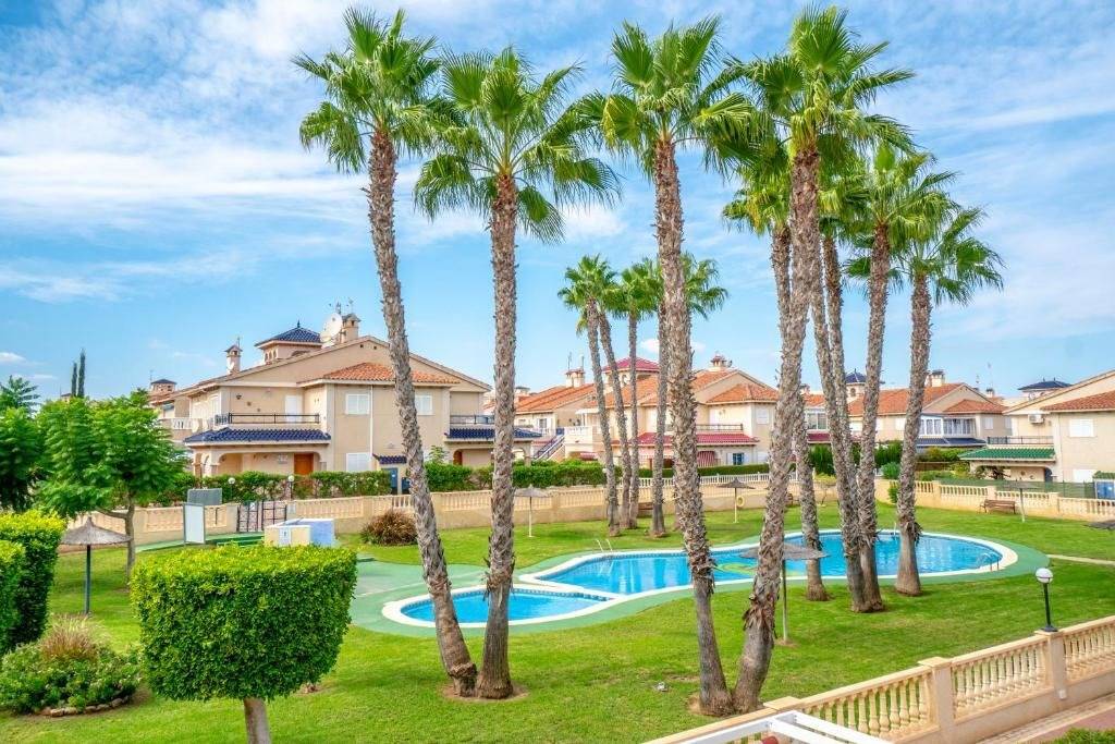 Living room in penthouse for sale in Orihuela Costa