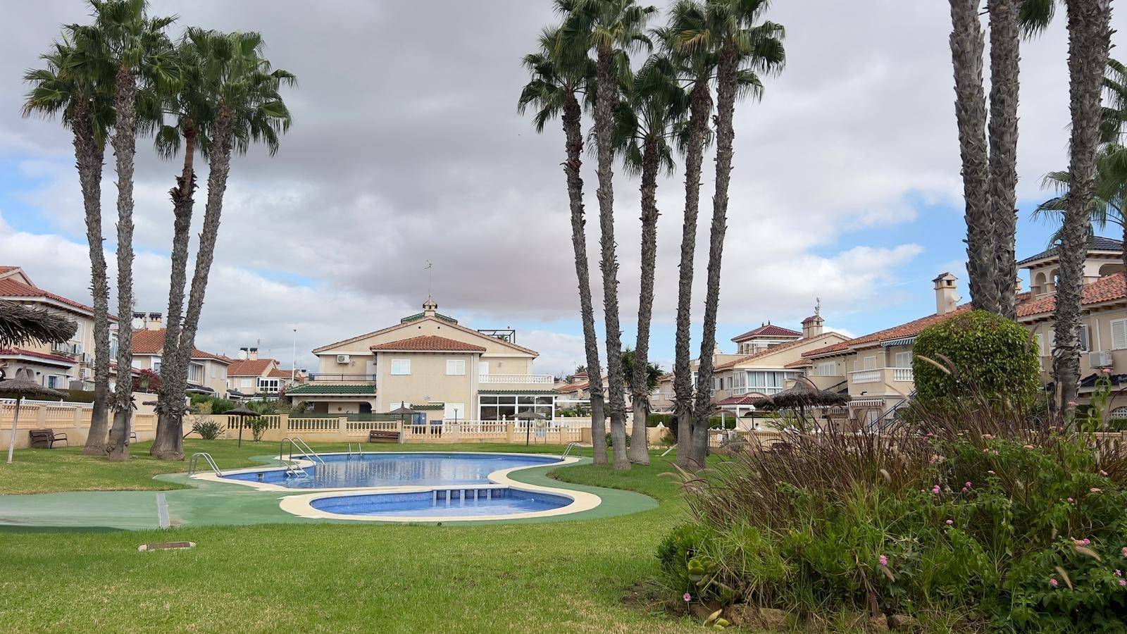 Terrace in penthouse for sale in Orihuela Costa