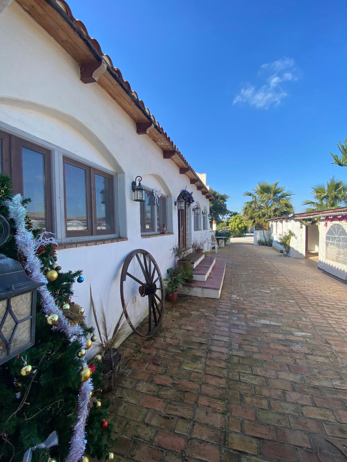 Pool area in finca for sale in Los Alcazares