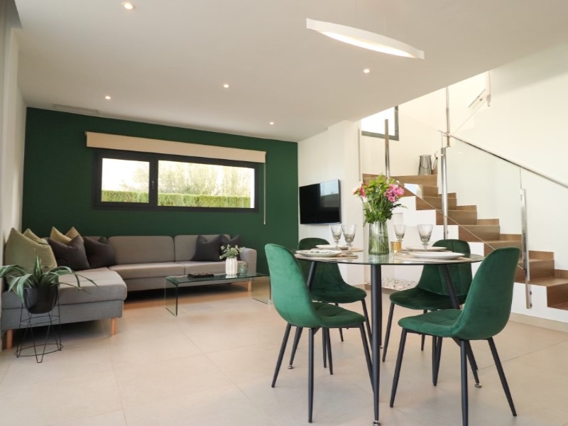 Dining area in villa for sale in Polop
