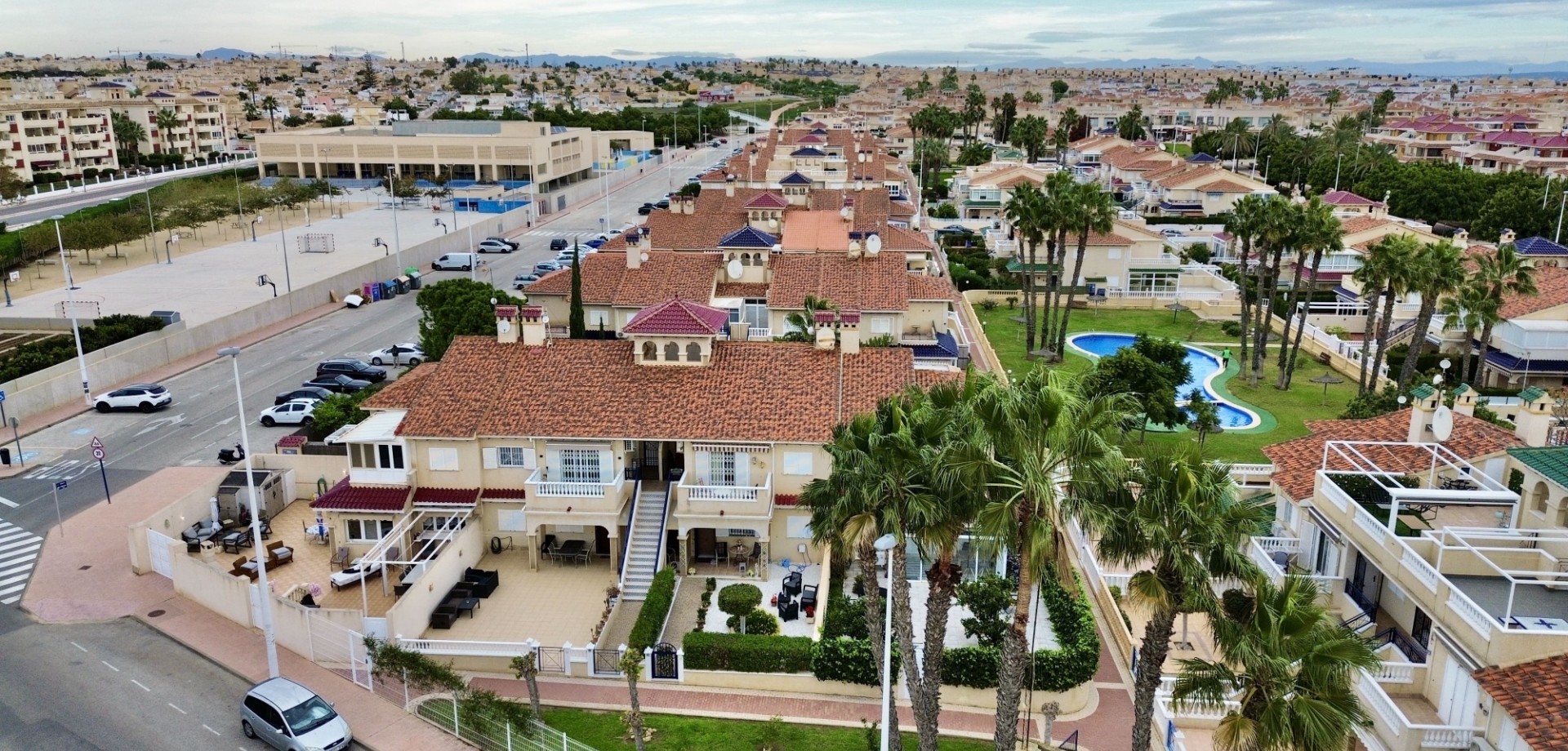Dining area in apartment for sale in Orihuela Costa