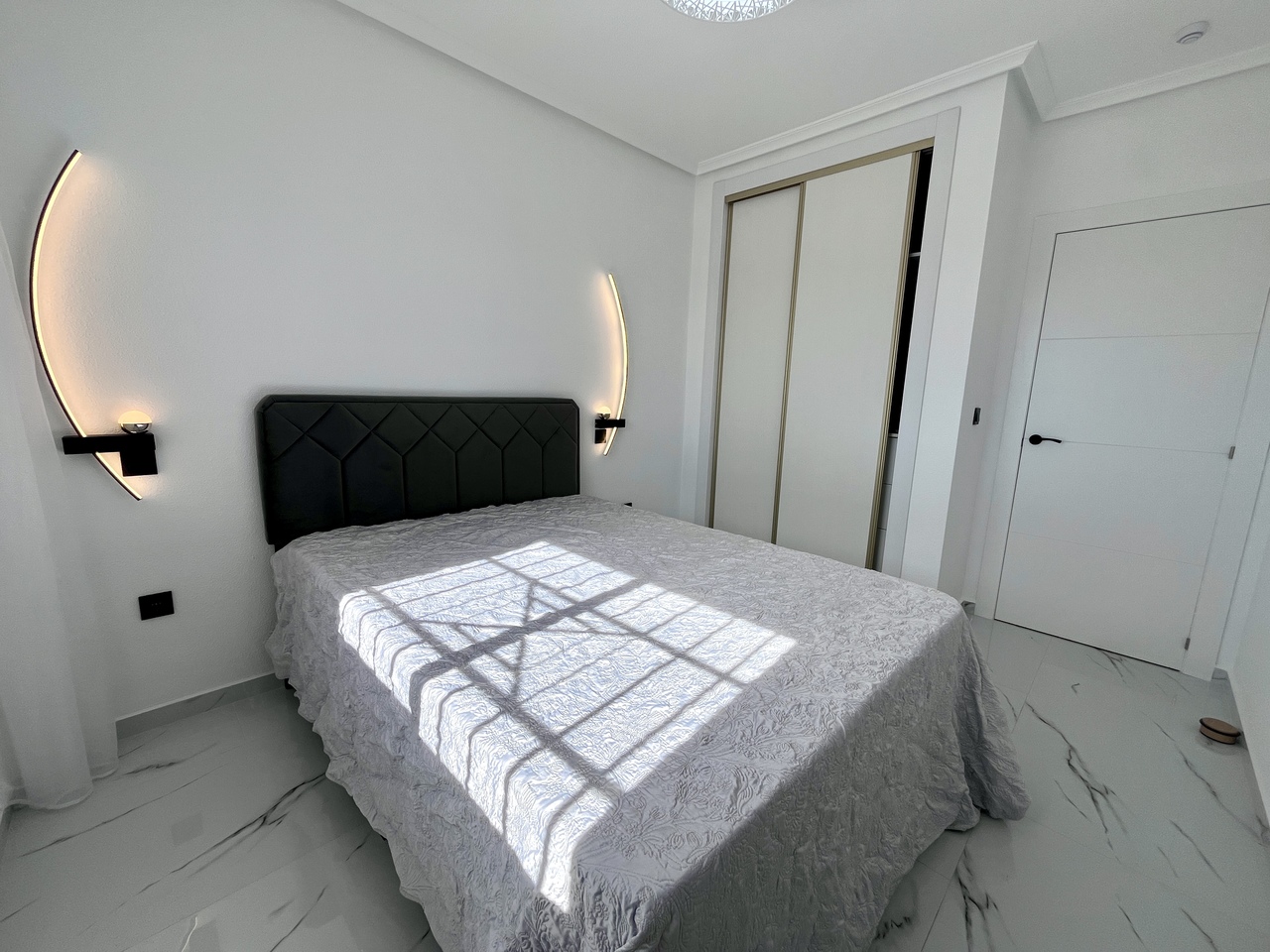 Living room in penthouse for sale in Playa Flamenca