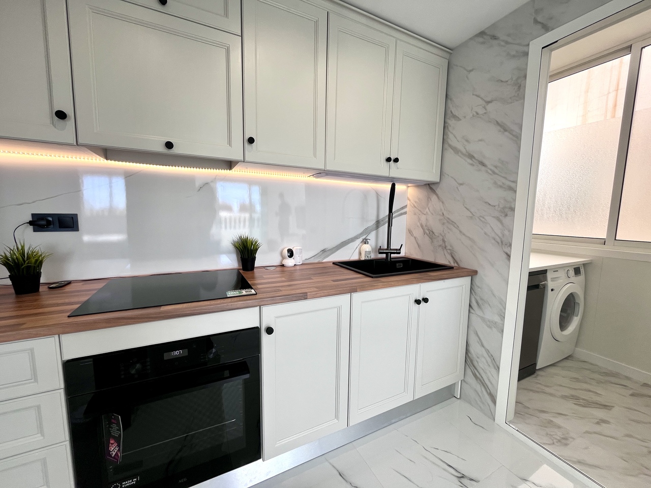 Garden in penthouse for sale in Playa Flamenca