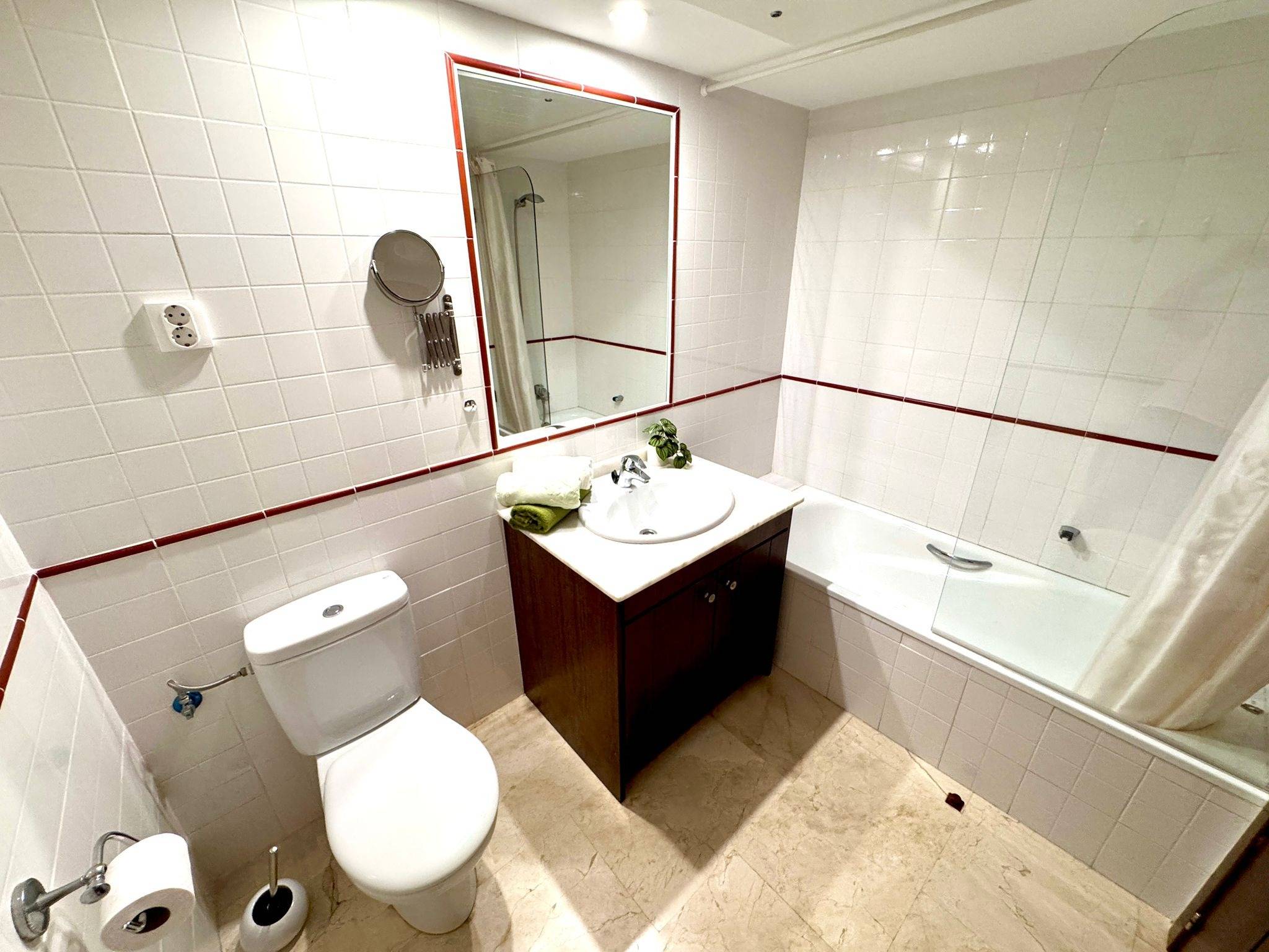 Bathroom in apartment for sale in Torrevieja