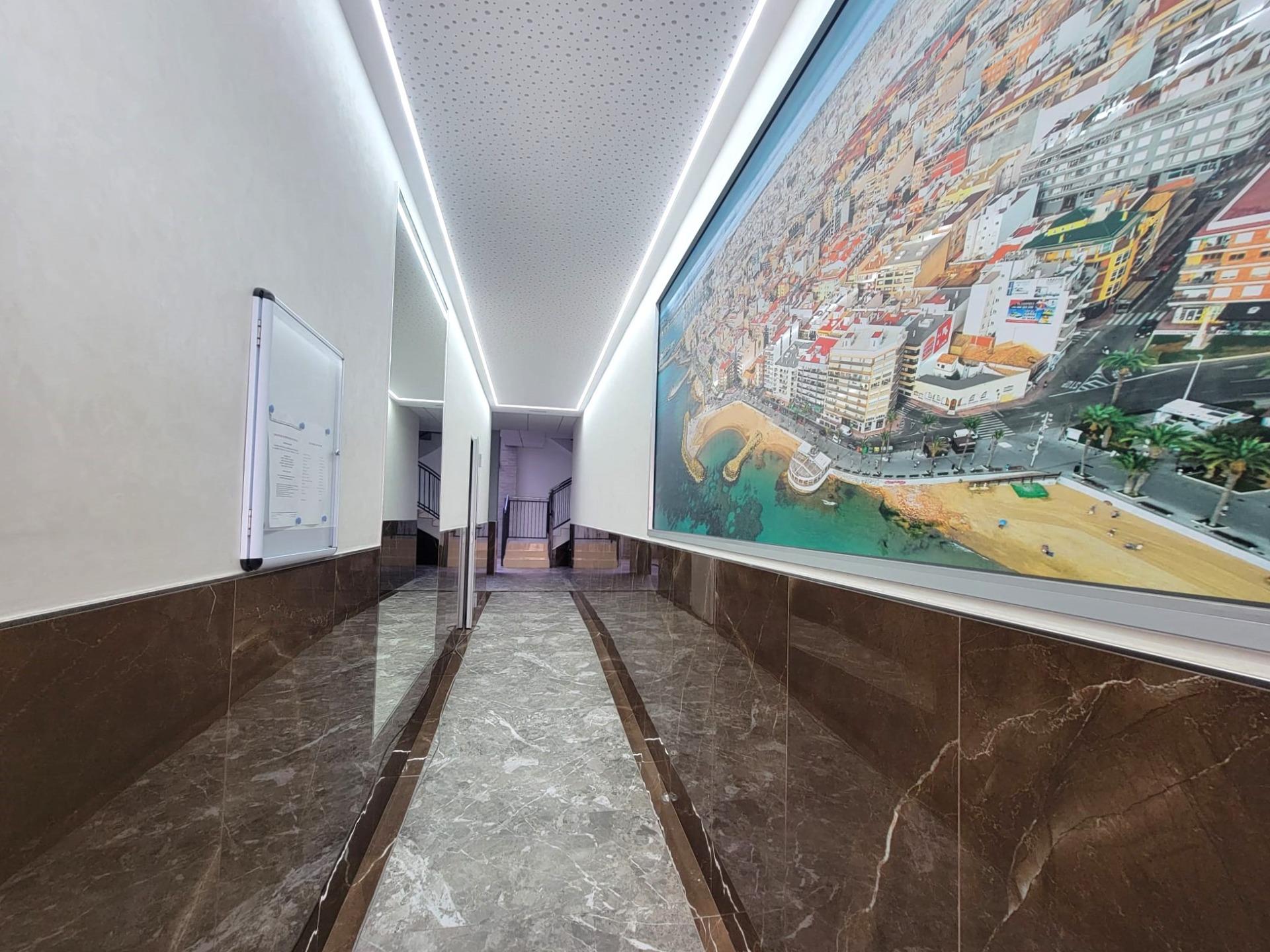 Pool area in apartment for sale in Torrevieja