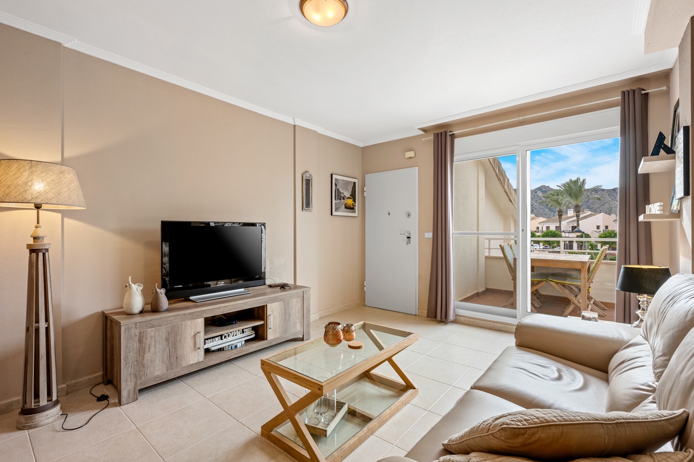 Pool area in apartment for sale in Torre Pacheco