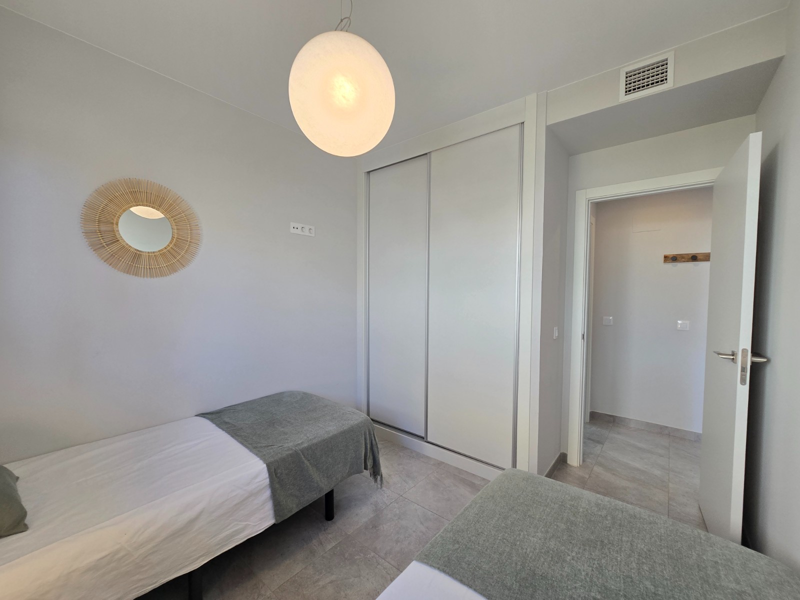 Pool area in apartment for sale in Orihuela Costa