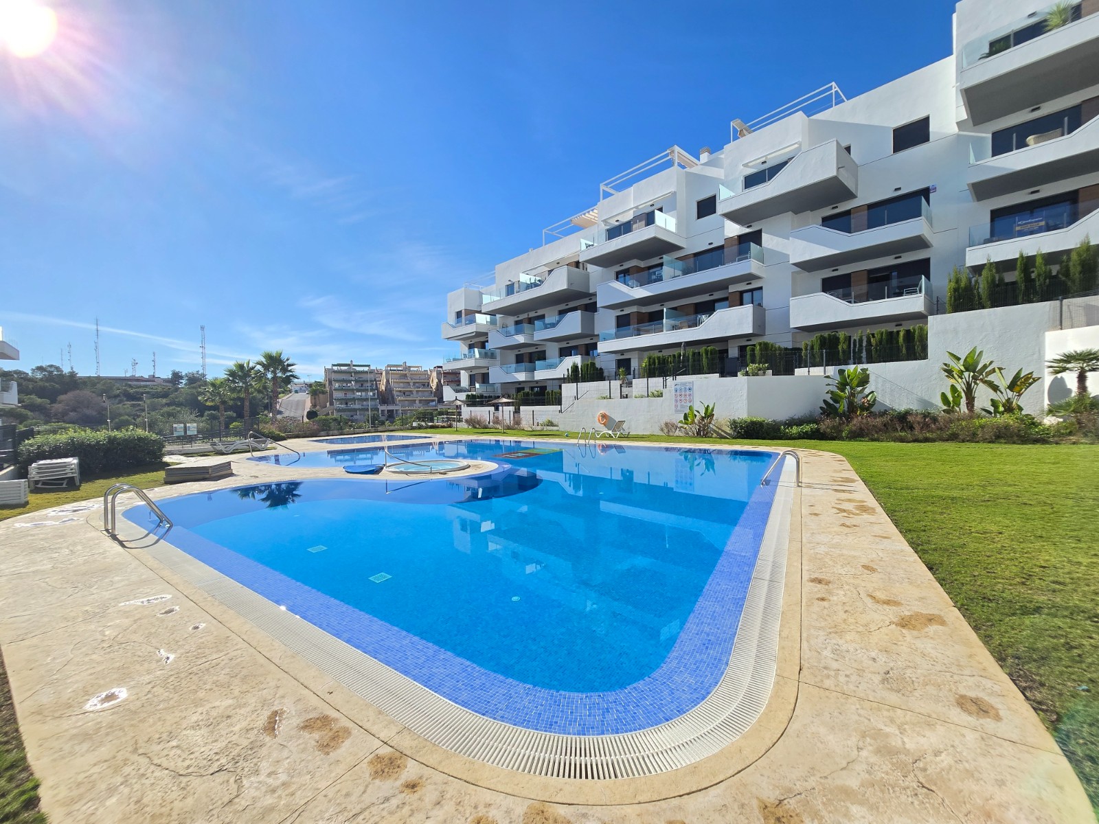 Master bedroom in apartment for sale in Orihuela Costa