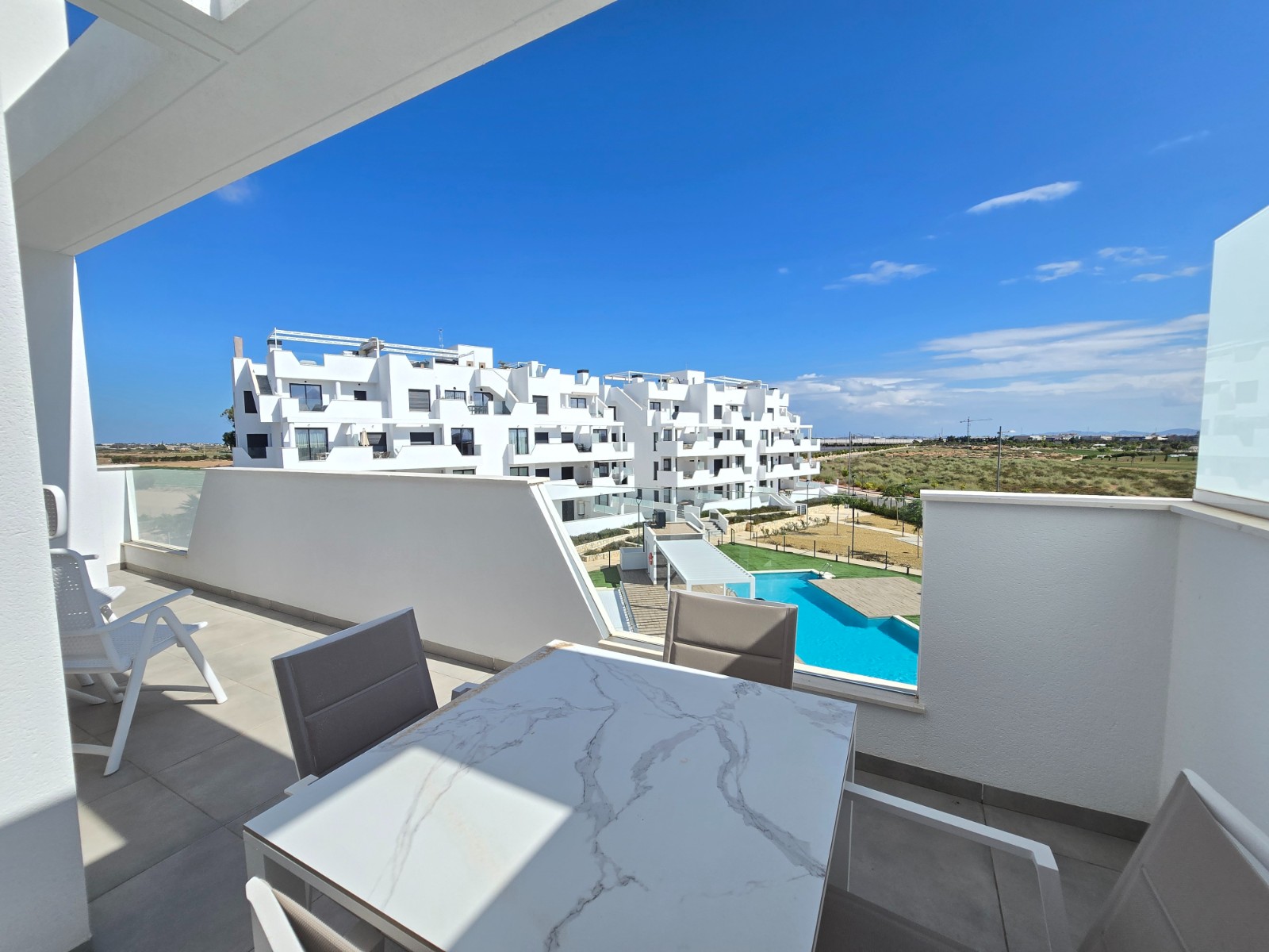 Terrace in apartment for sale in Santa Rosalia