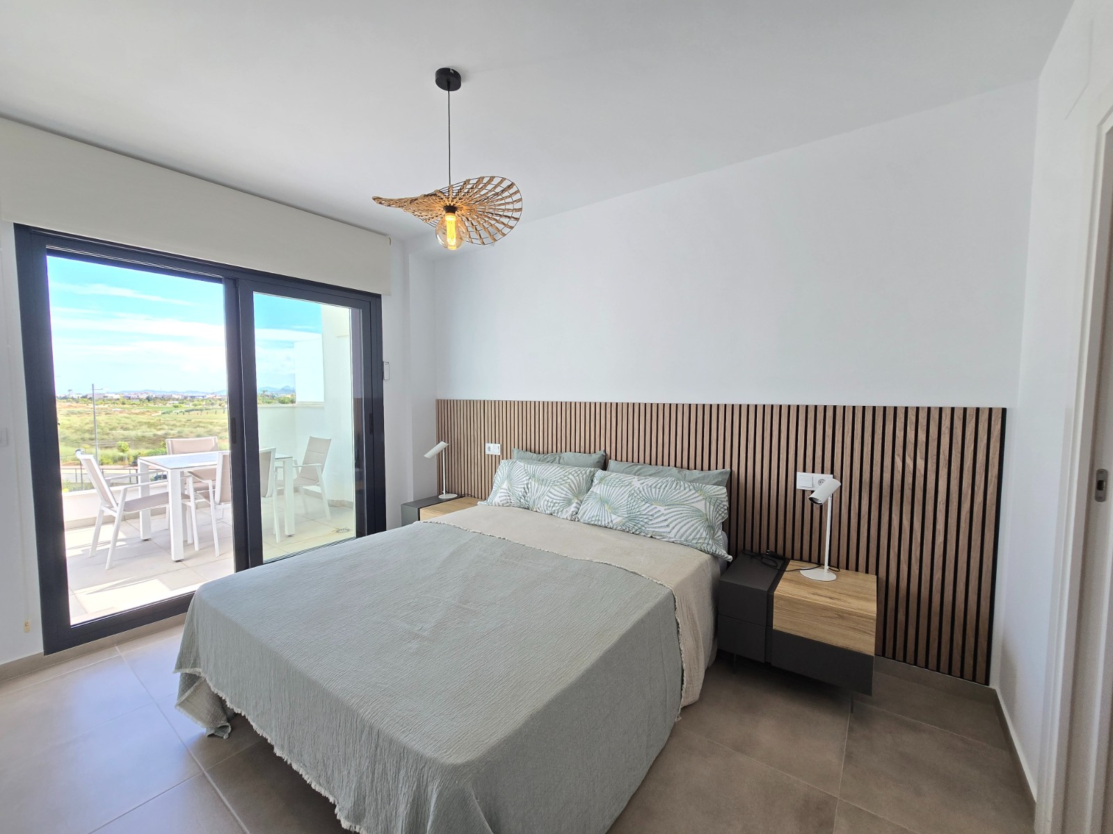 Pool area in apartment for sale in Santa Rosalia