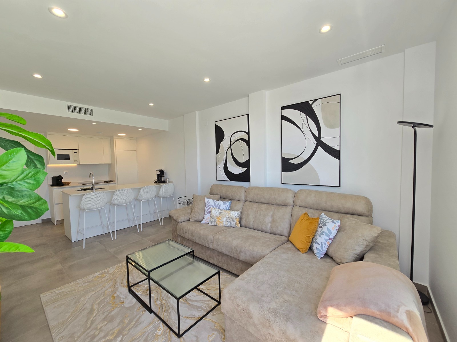 Garden in apartment for sale in Santa Rosalia