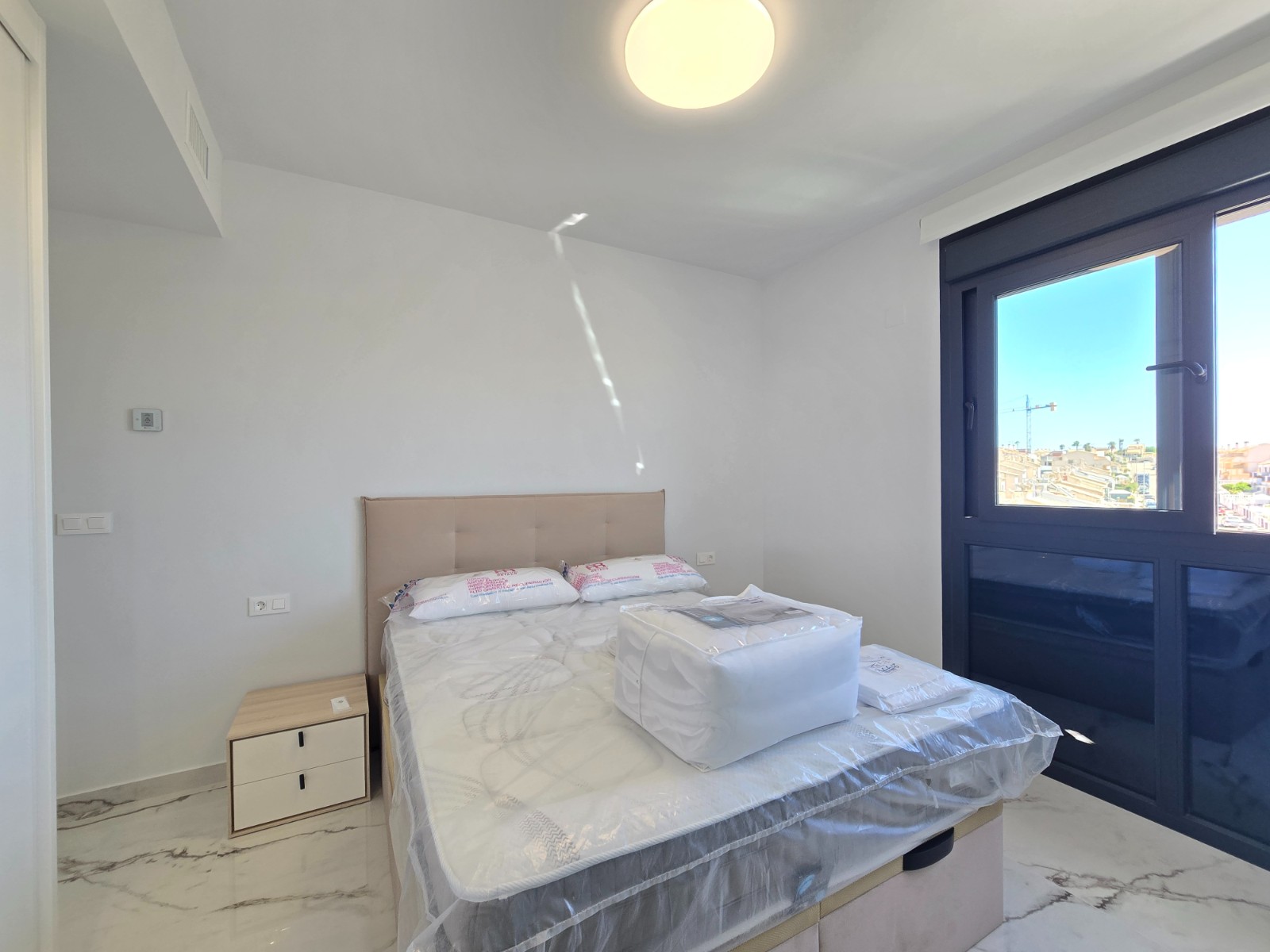 Master bedroom in apartment for sale in Orihuela Costa