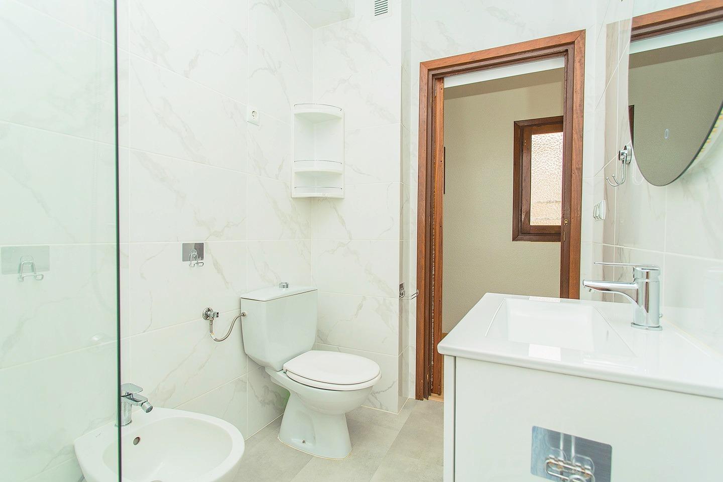 Bathroom in apartment for sale in Torrevieja
