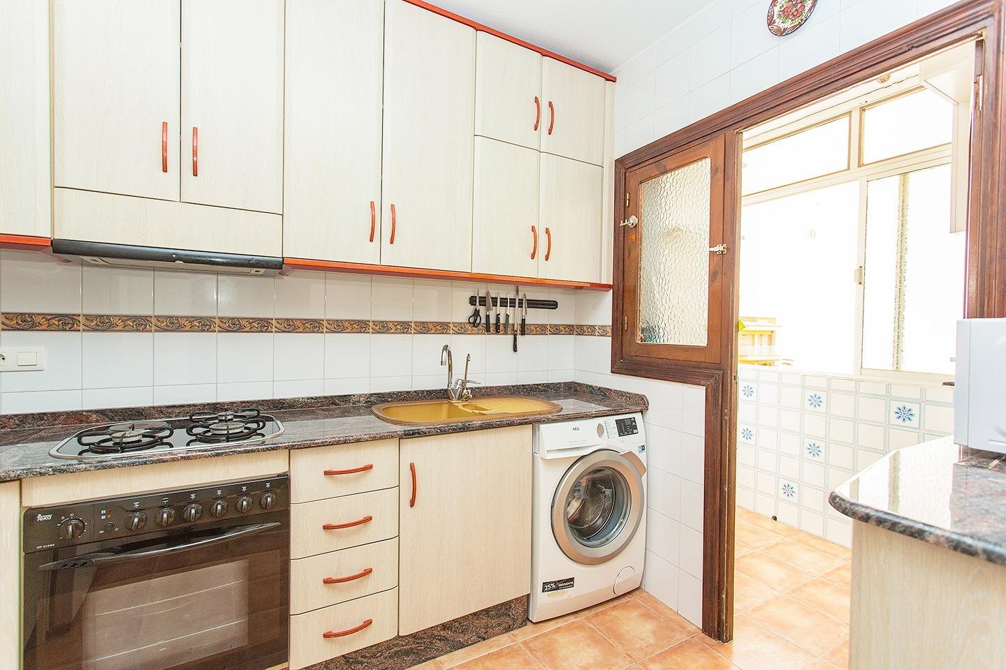 Garden in apartment for sale in Torrevieja