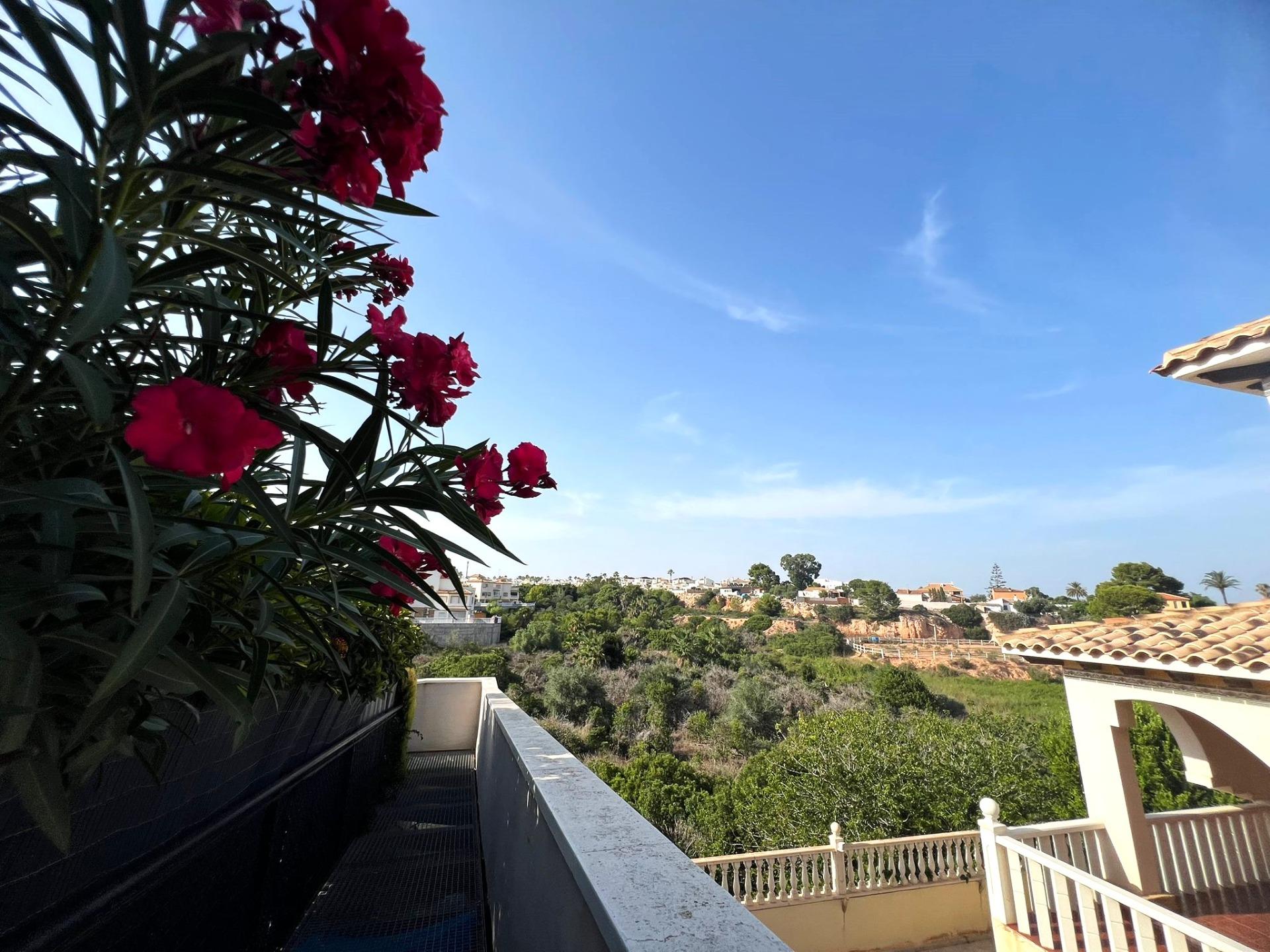 Garden in apartment for sale in Orihuela Costa