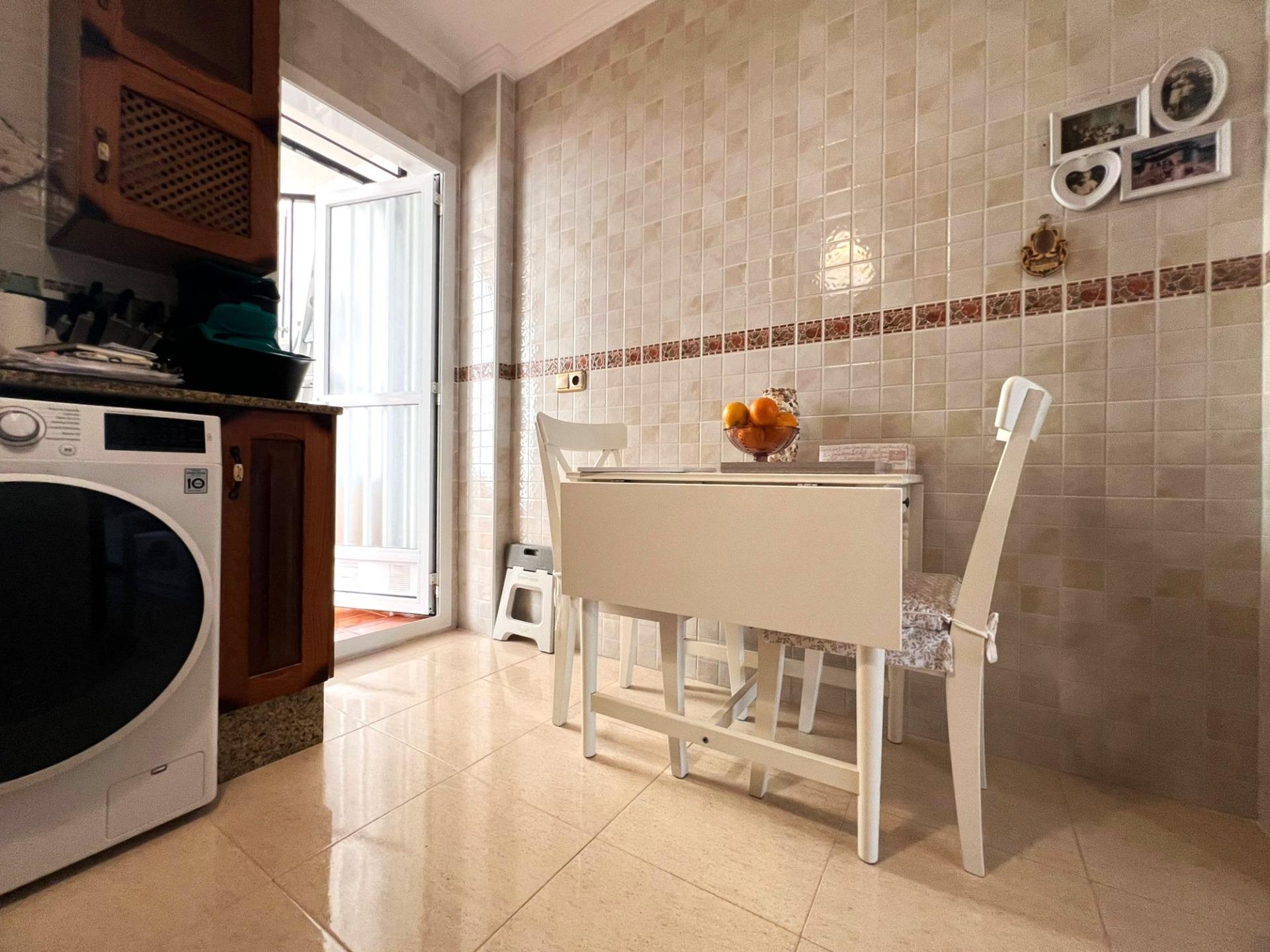Garden in apartment for sale in Orihuela Costa