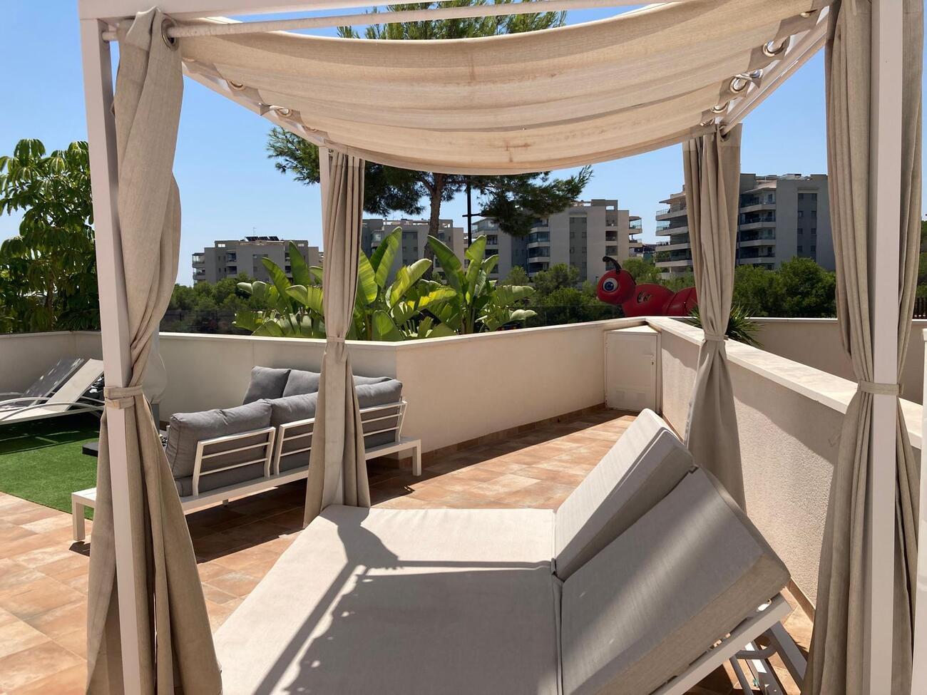 Living room in apartment for sale in Los Dolses