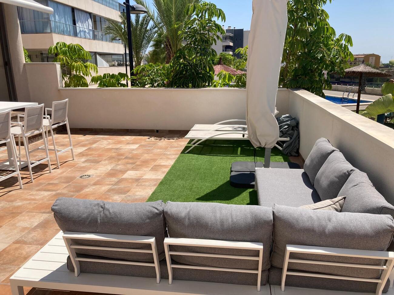 Master bedroom in apartment for sale in Los Dolses