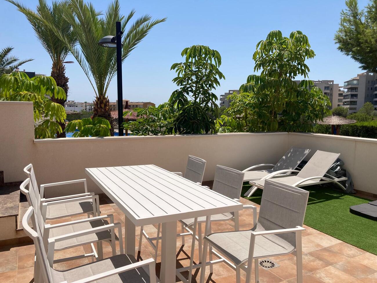 Dining area in apartment for sale in Los Dolses