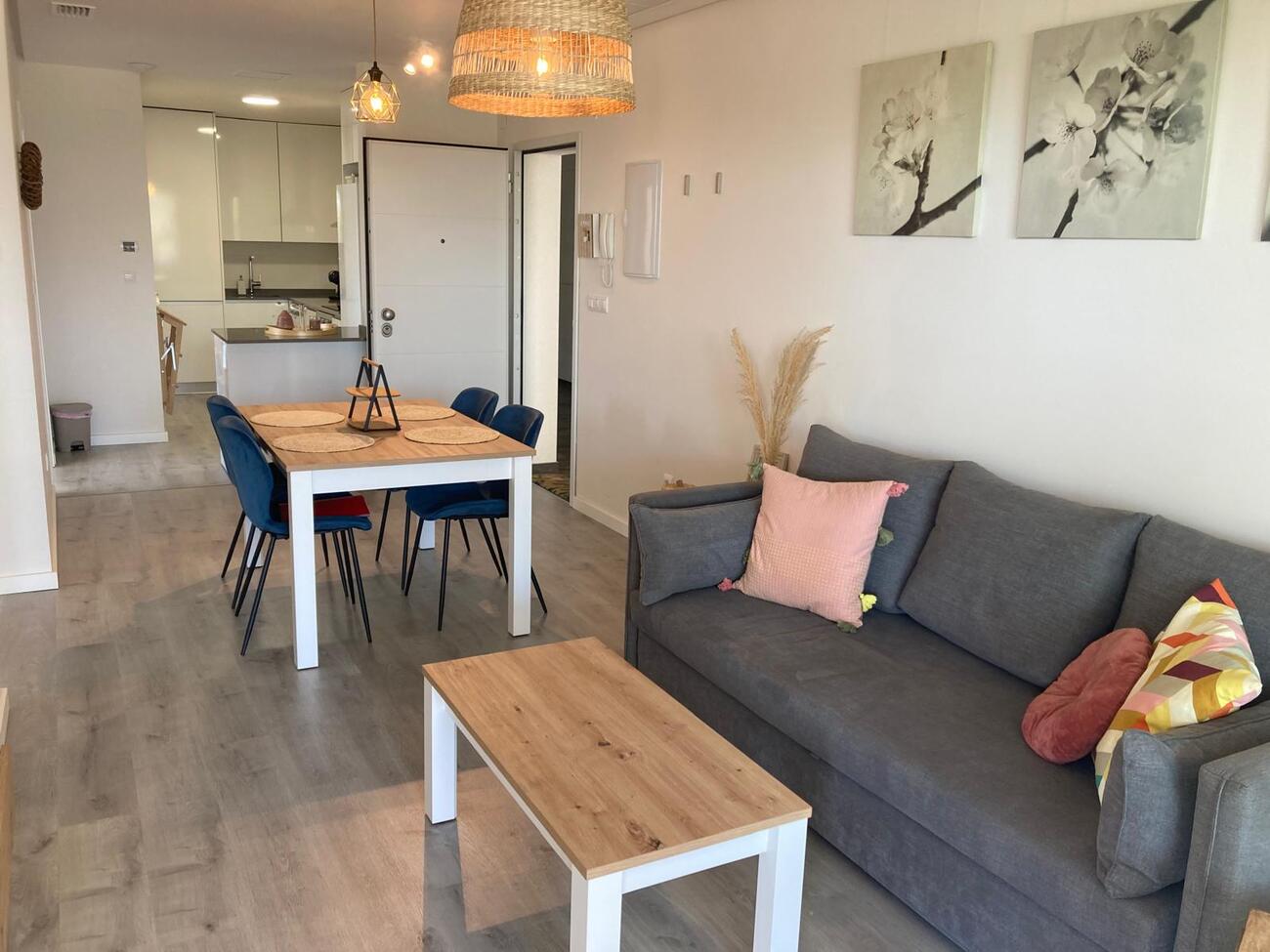 Garden in apartment for sale in Los Dolses