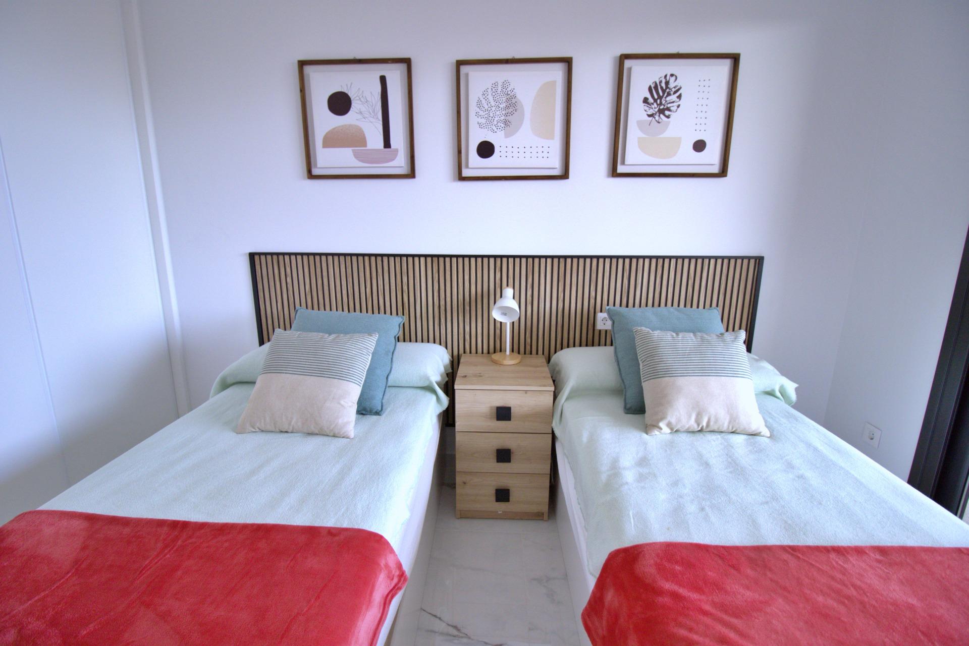 Garden in apartment for sale in Orihuela Costa