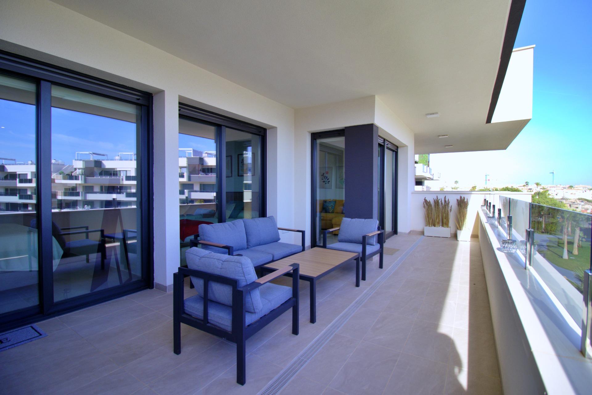 Living room in apartment for sale in Orihuela Costa